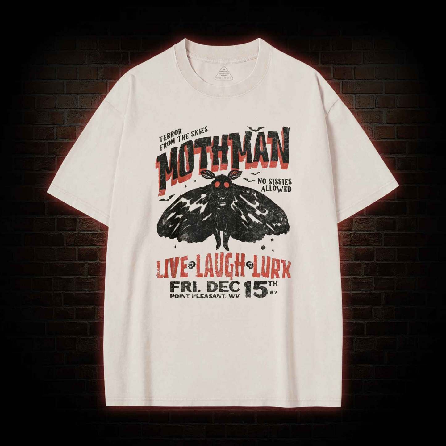 Live • Laugh • Lurk Washed T-shirt
