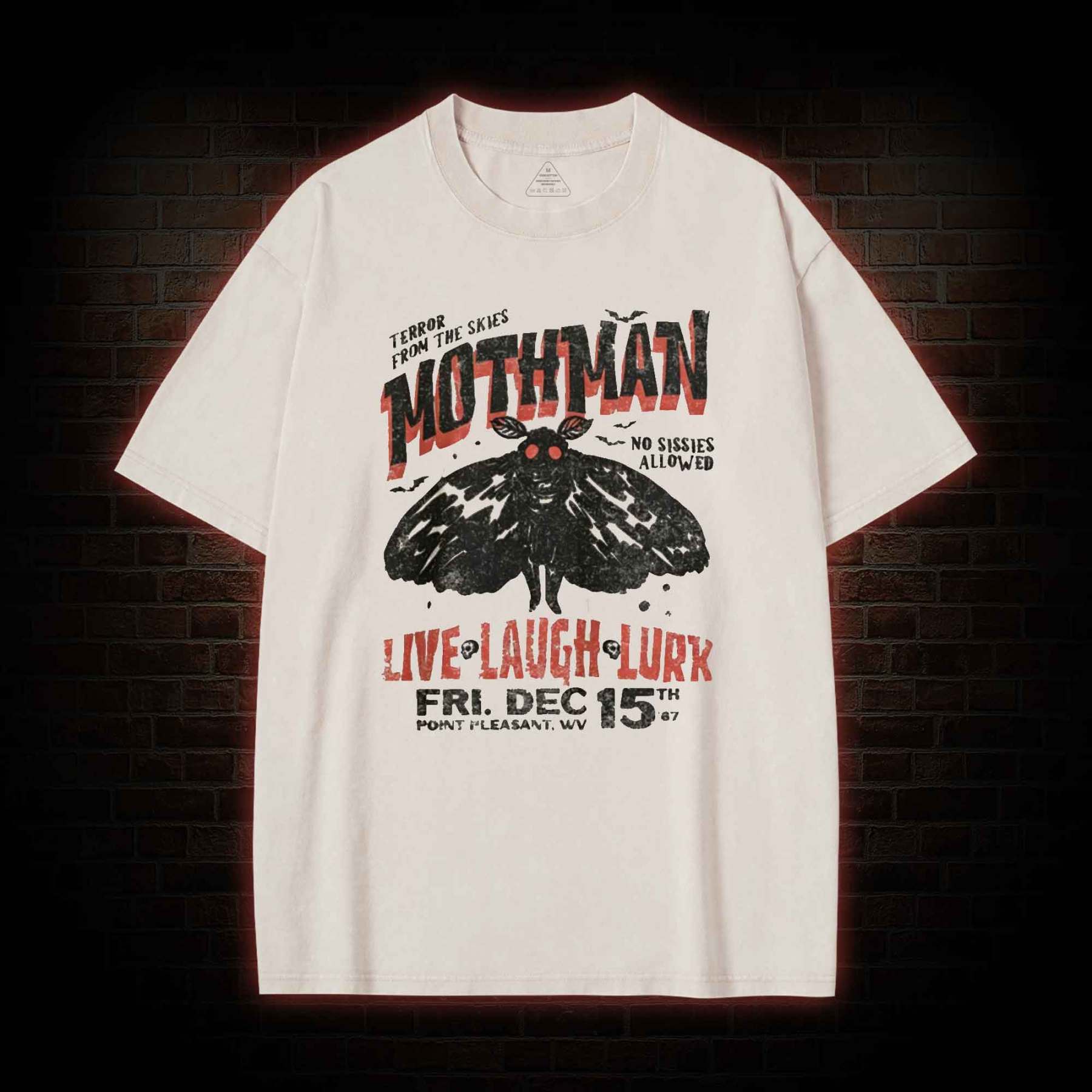 Live • Laugh • Lurk Washed T-shirt