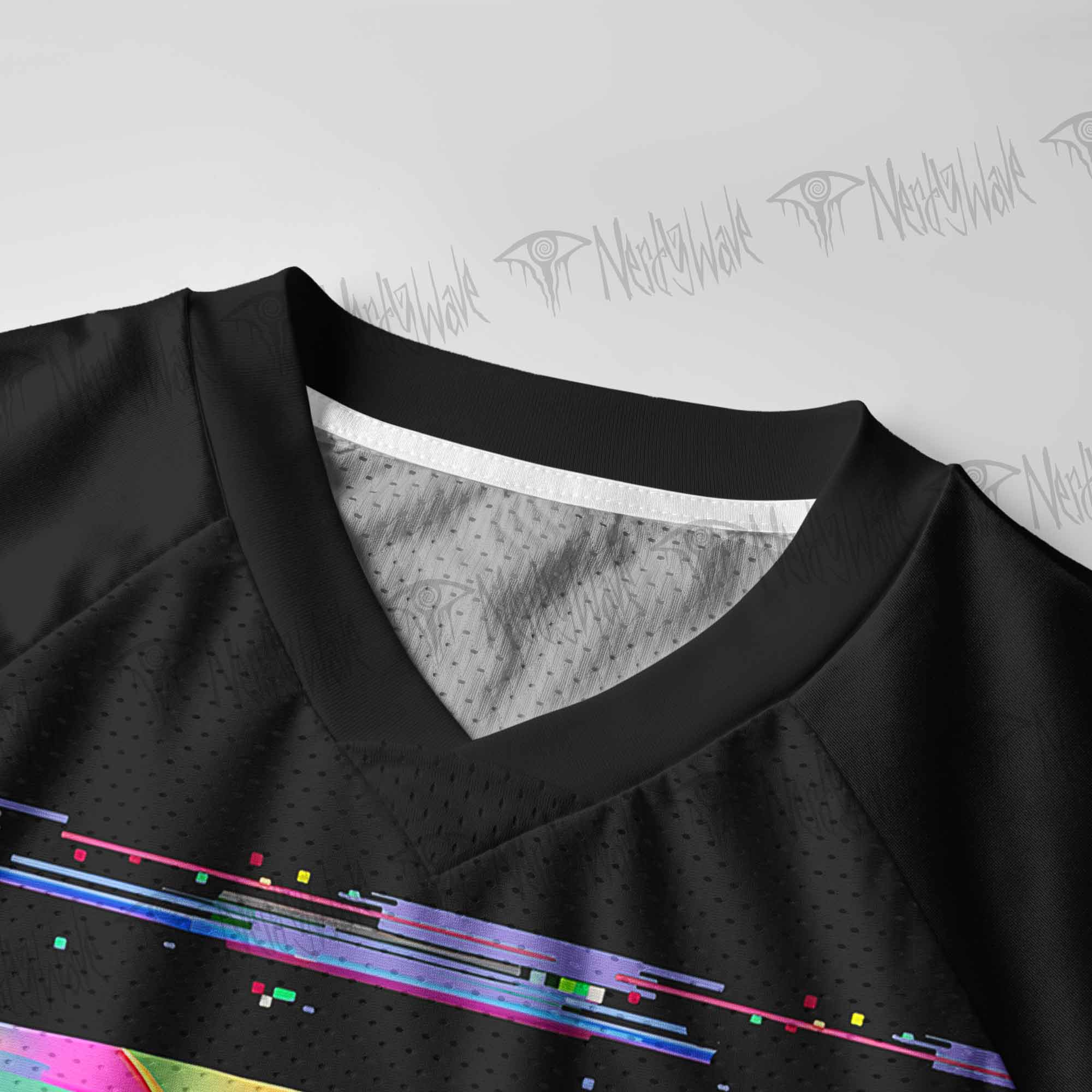 Error 404 Women's Cropped Mesh Jersey