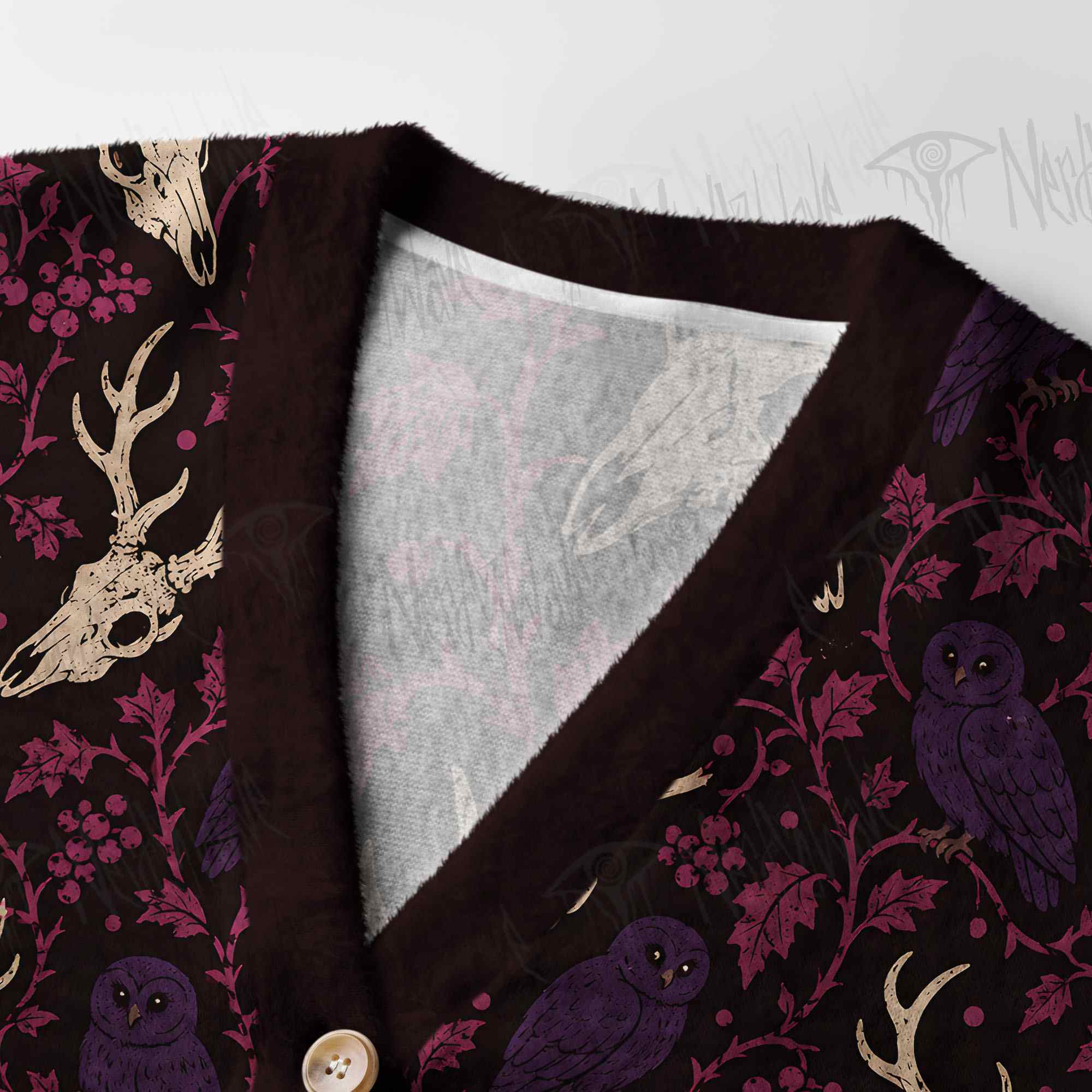 Violet Owl Grove Women's Cardigan Sweater