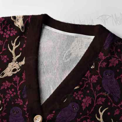 Violet Owl Grove Women's Cardigan Sweater