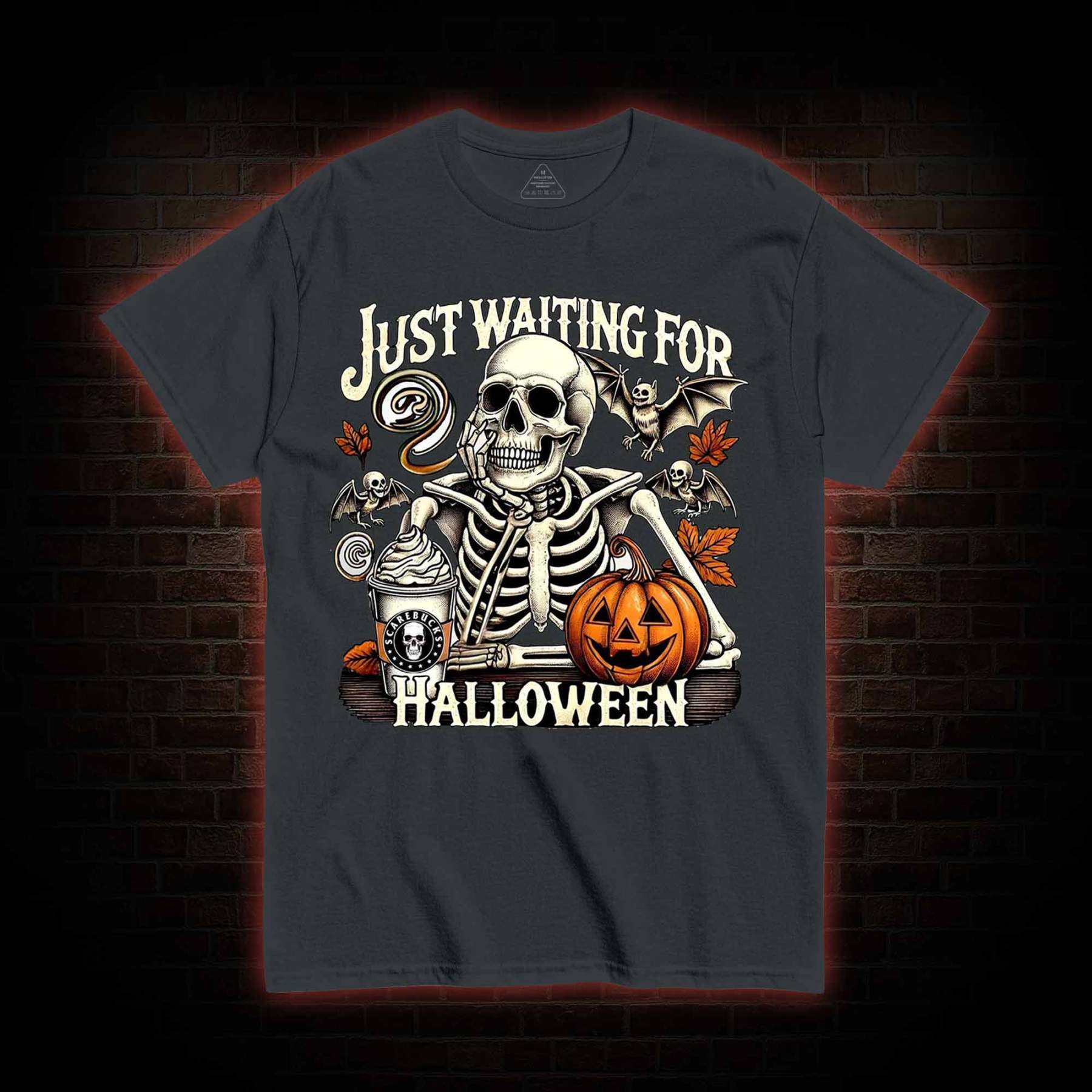 Just Waiting for Halloween T-shirt