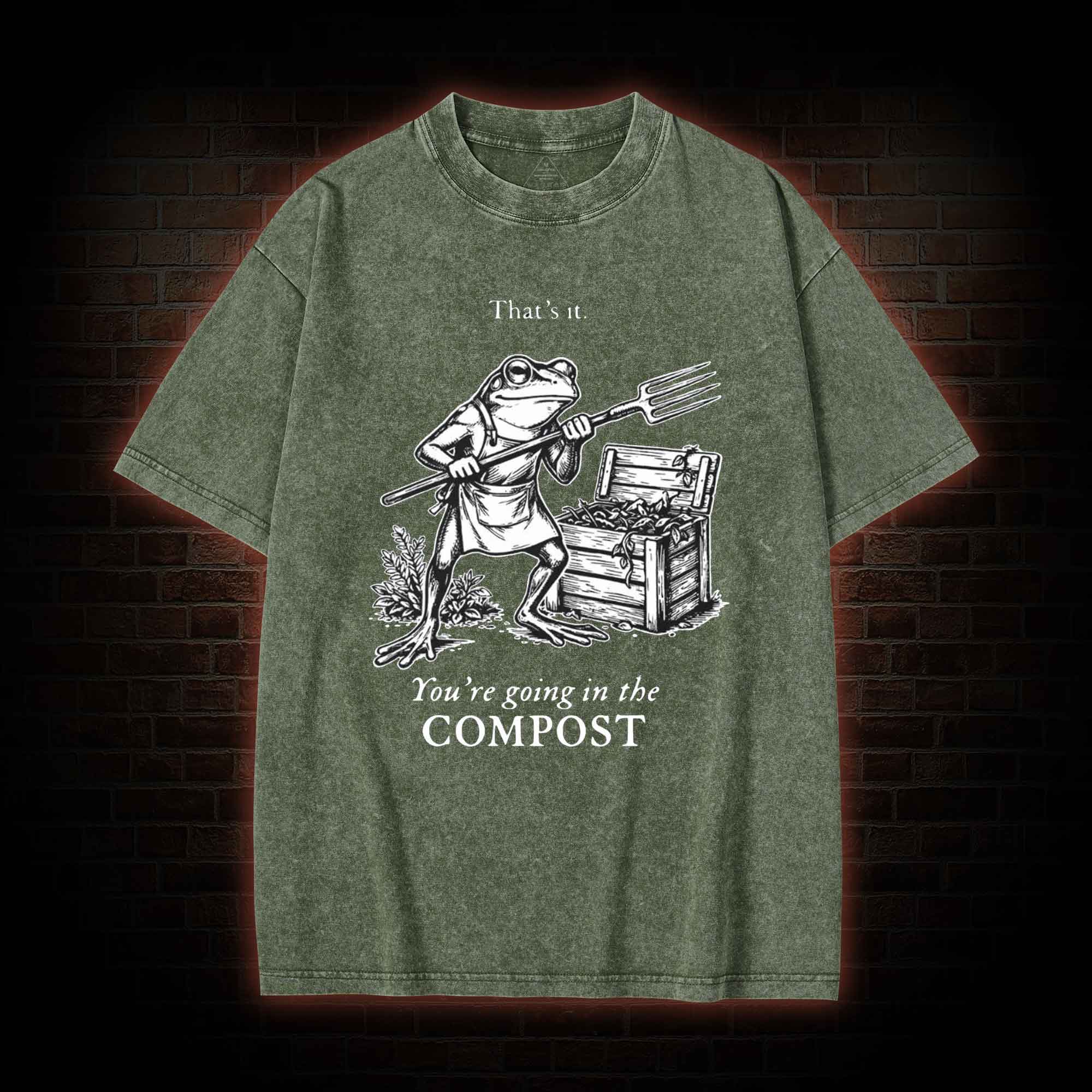 That's it Washed T-shirt