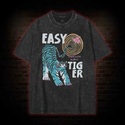 Sun-kissed Tiger Washed T-shirt
