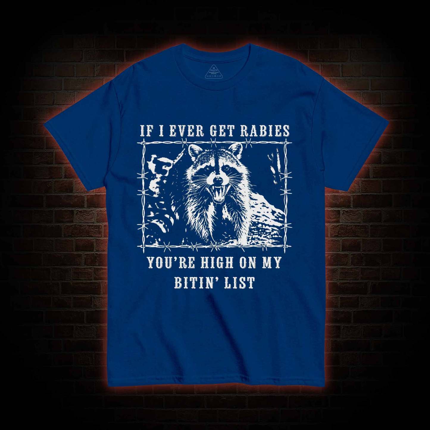 Funny Raccoon Rabies T-shirt
