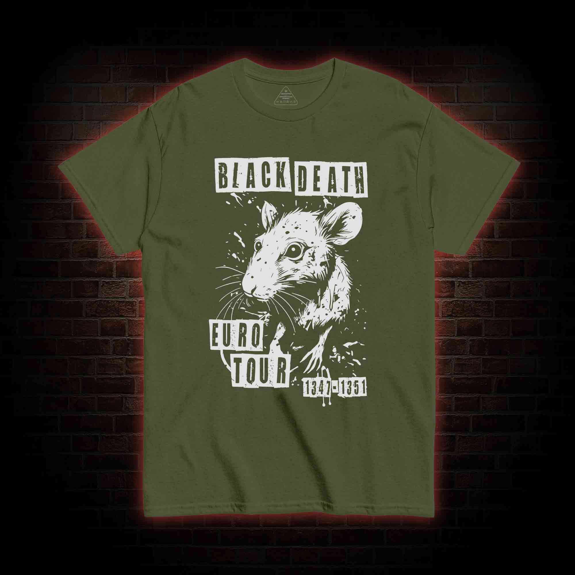 Black Death Euro Tour T-shirt 