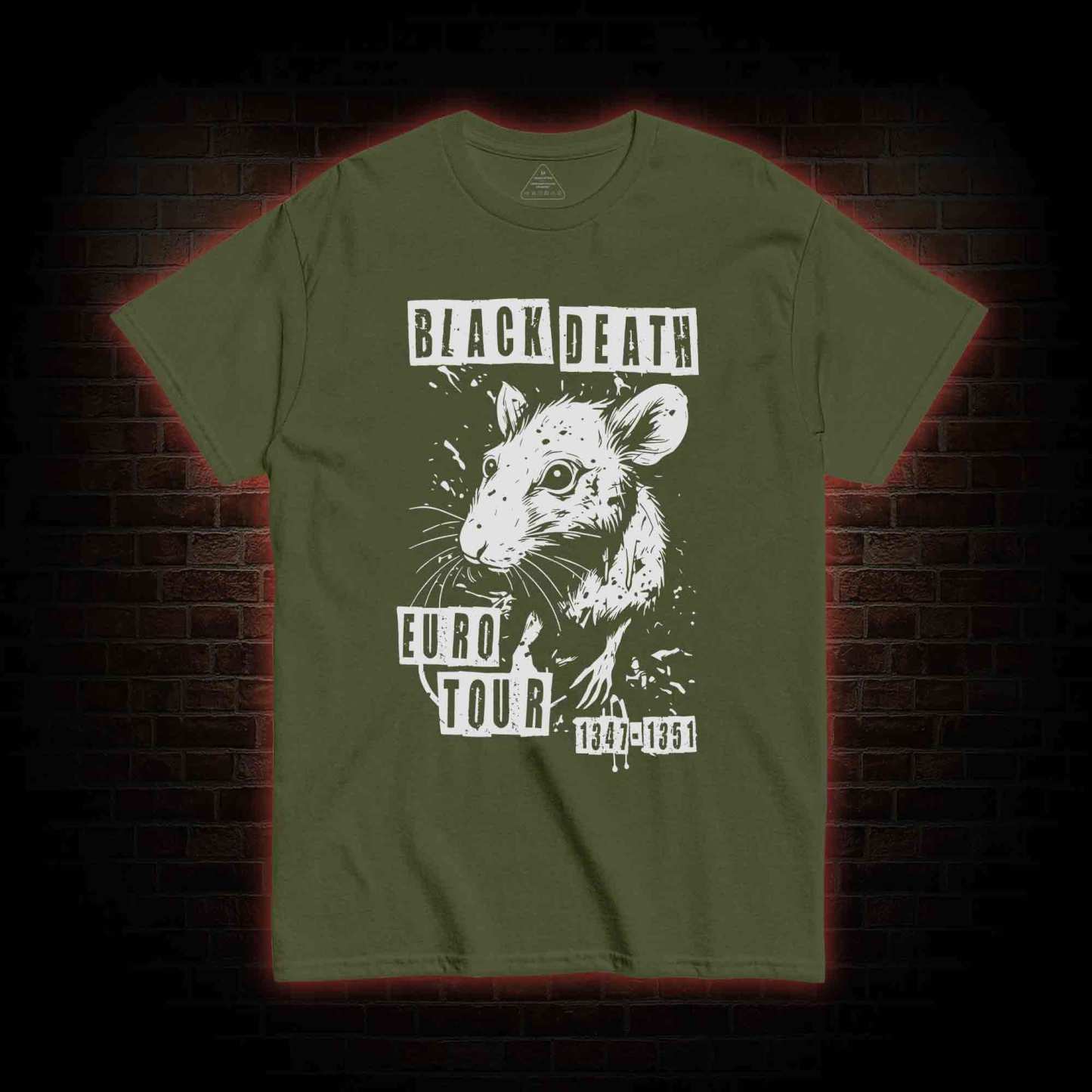 Black Death Euro Tour T-shirt 