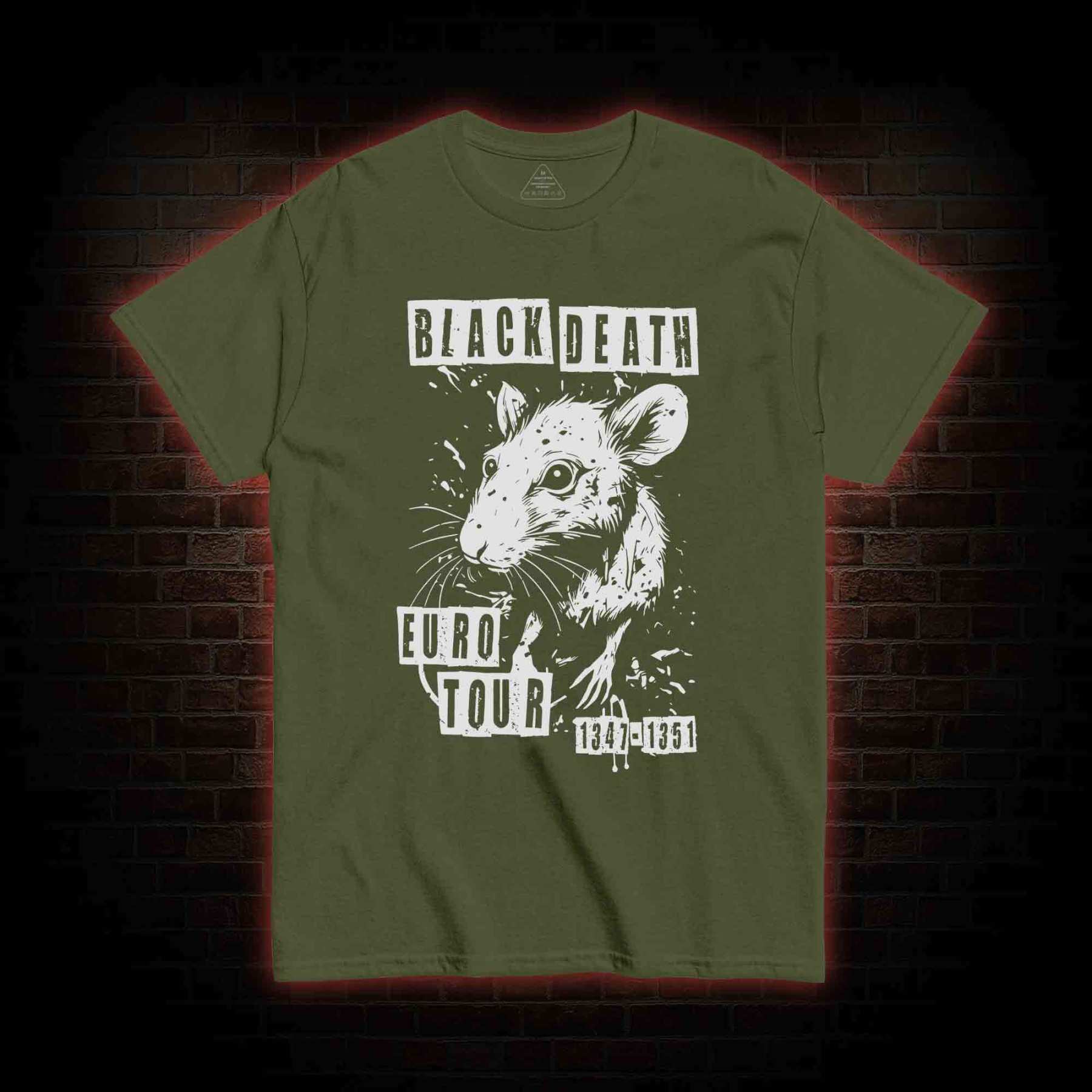 Black Death Euro Tour T-shirt