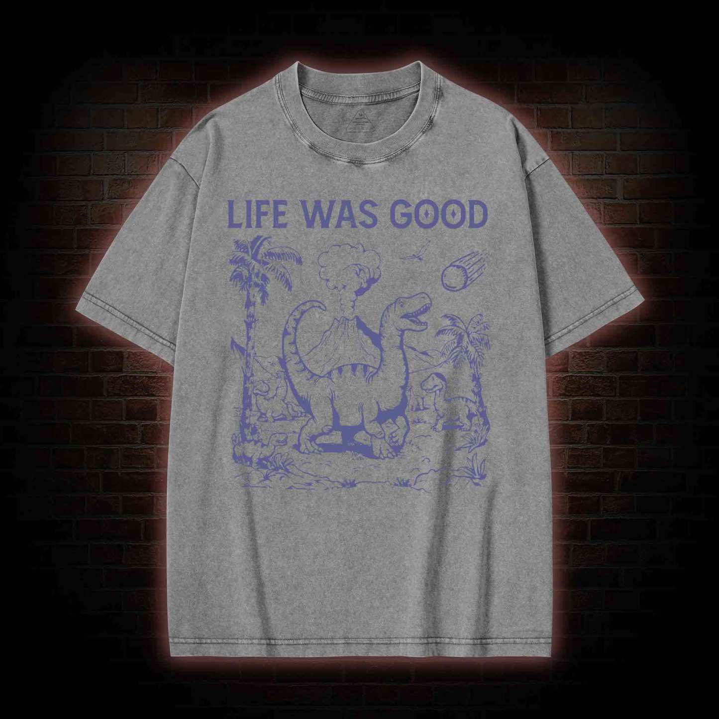 Life Was Good Washed T-shirt
