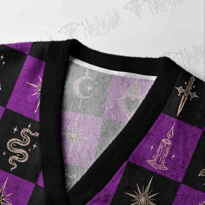 Mystical Witchcraft Cardigan Sweater