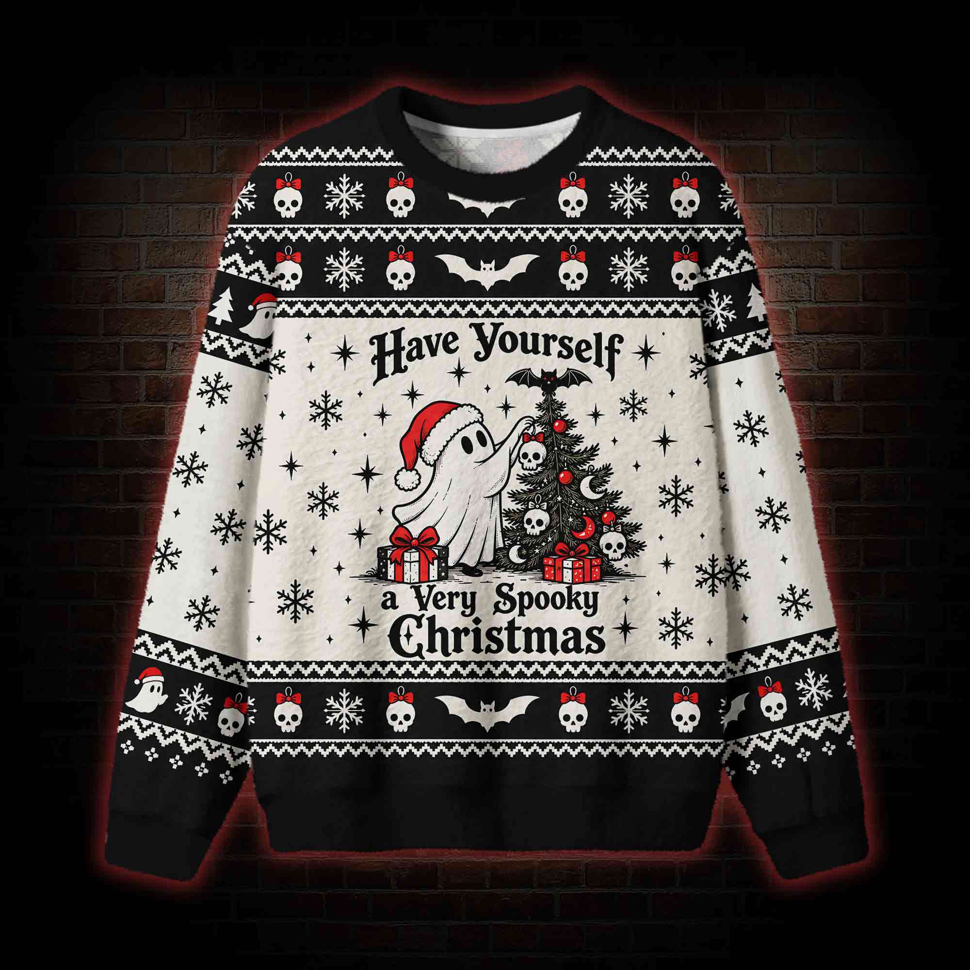 Very Spooky Christmas Ugly Sweatshirts