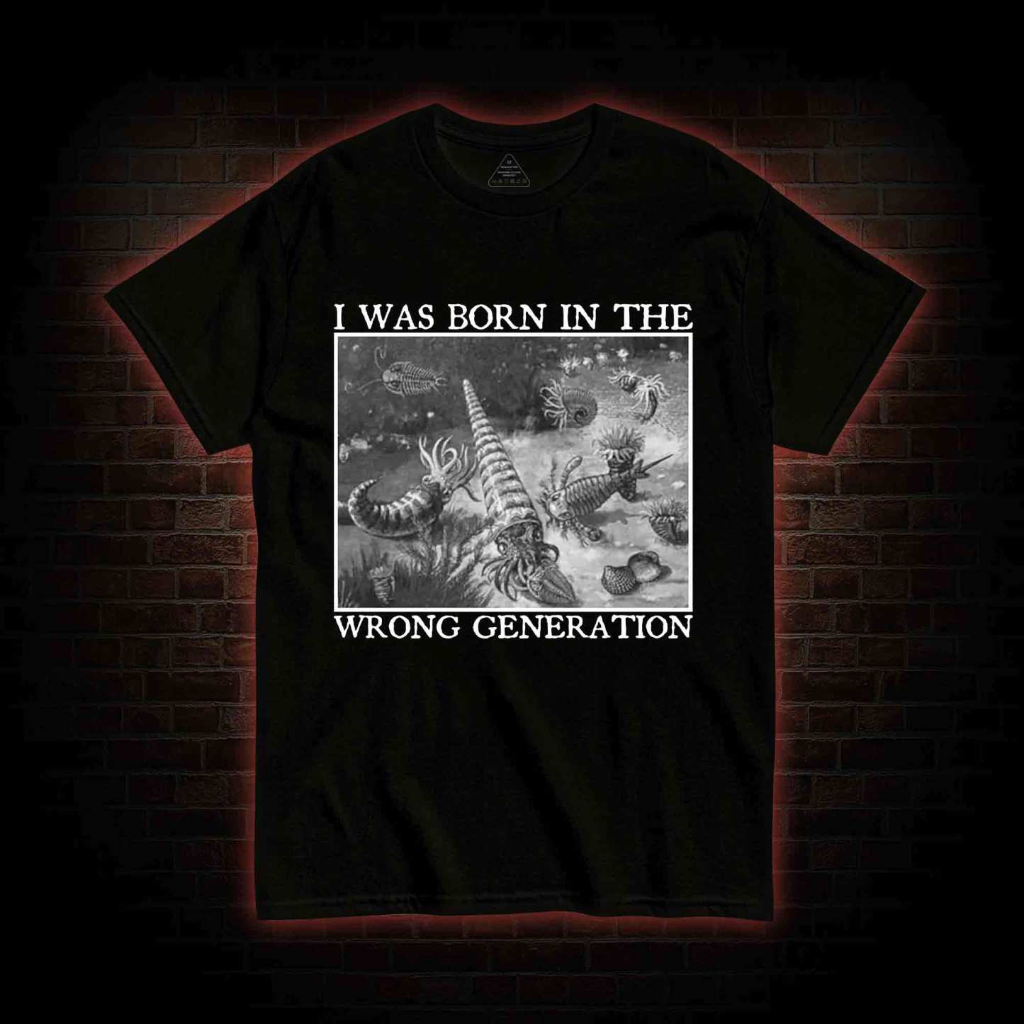 I Was Born In The Wrong Generation T-shirt