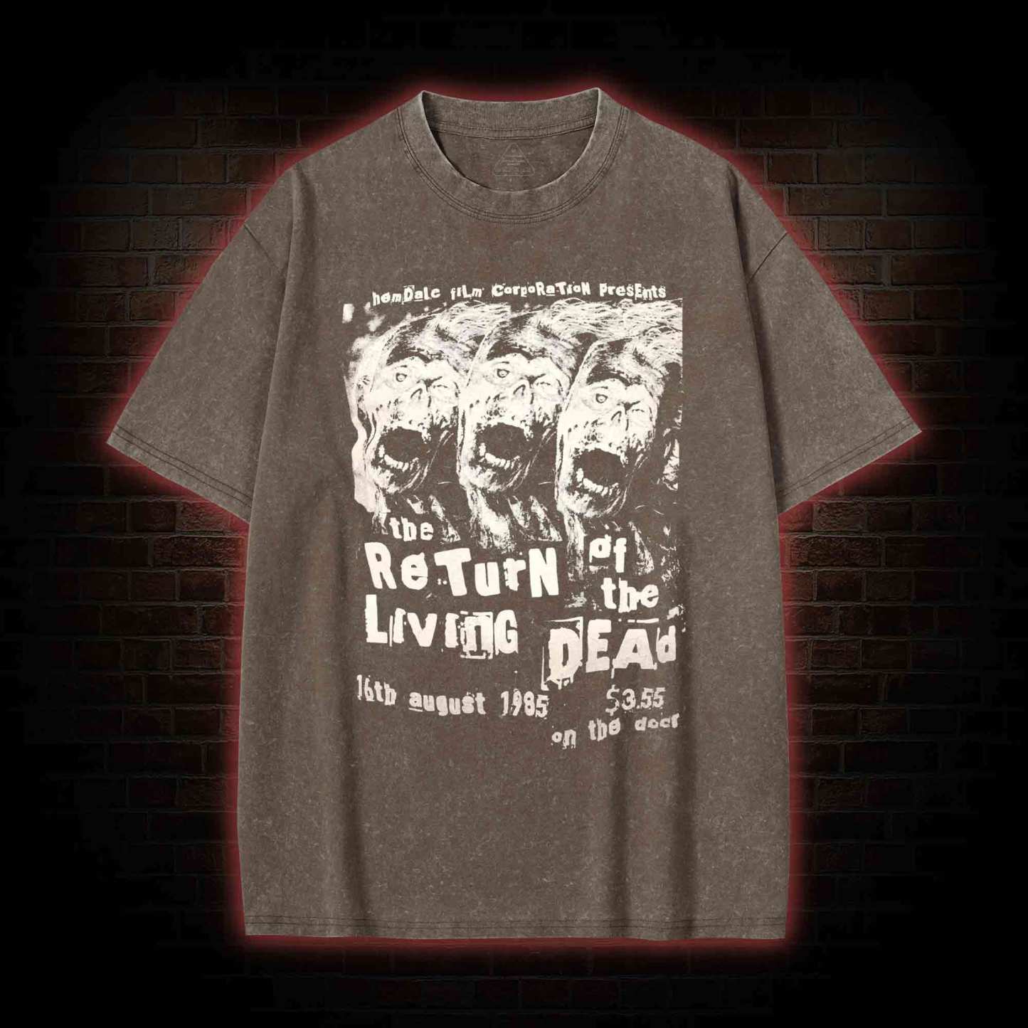 Send More Paramedics Washed T-shirt