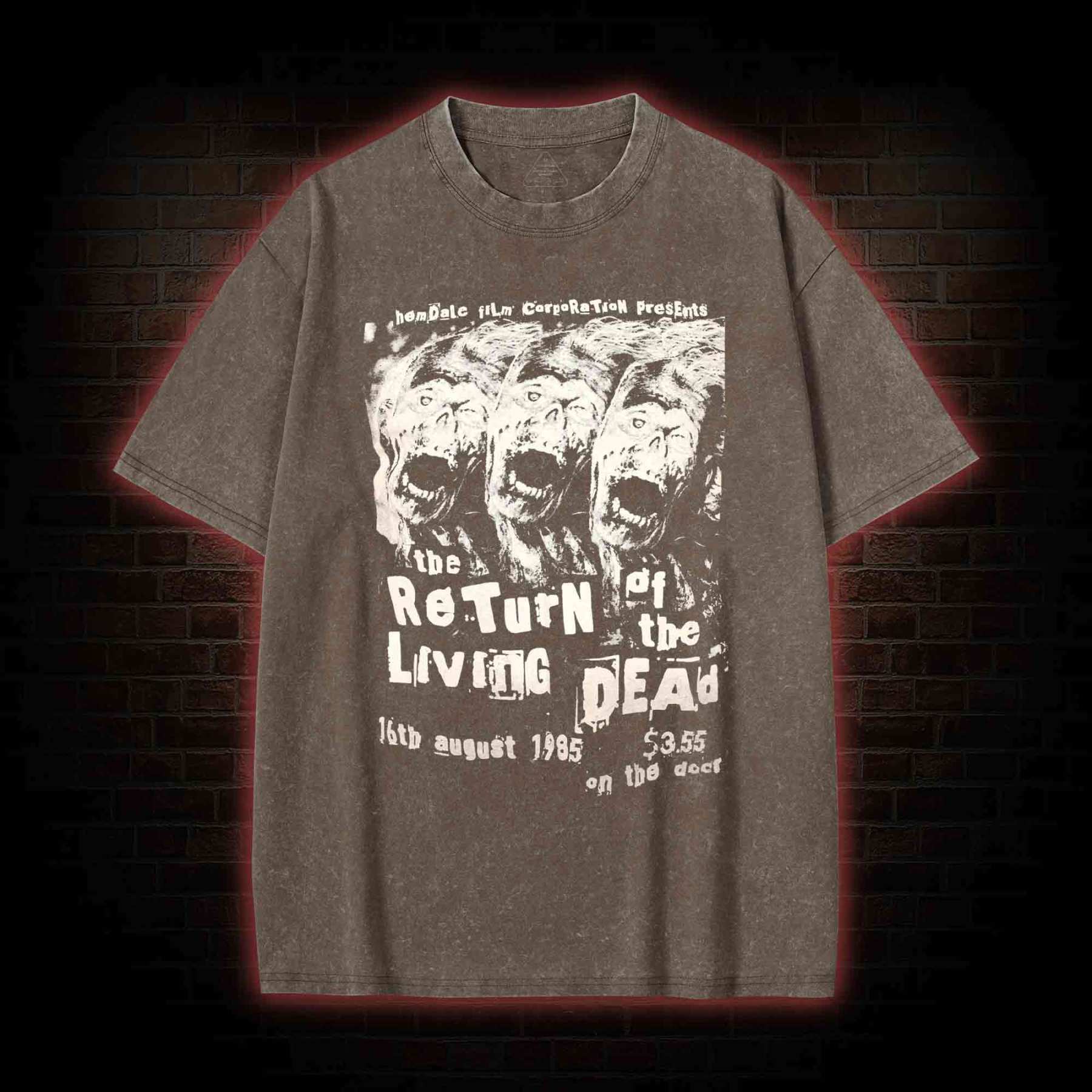 Send More Paramedics Washed T-shirt