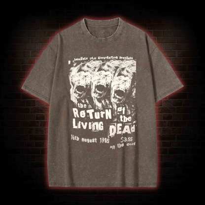 Send More Paramedics Washed T-shirt