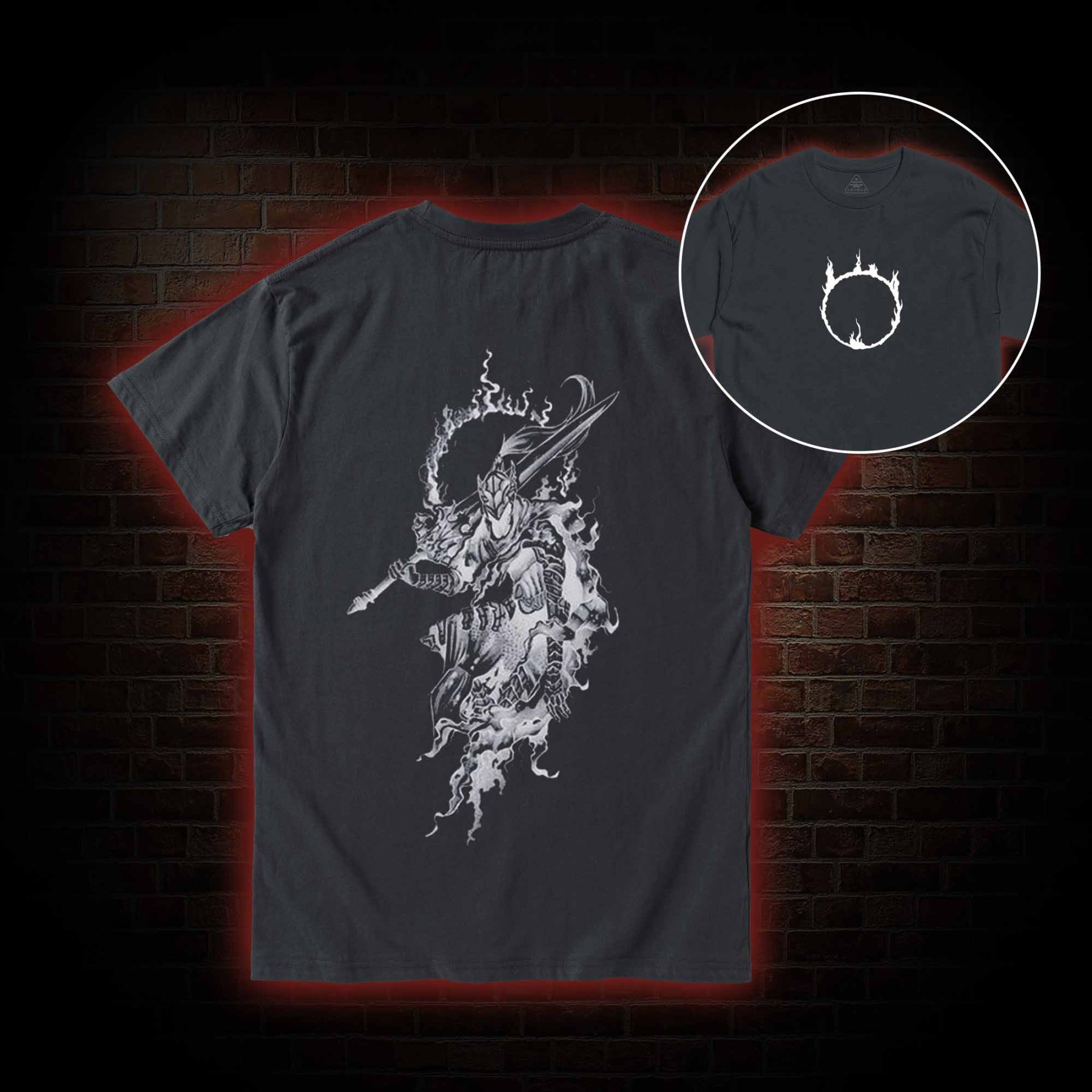 2525 Back Print T-Shirt