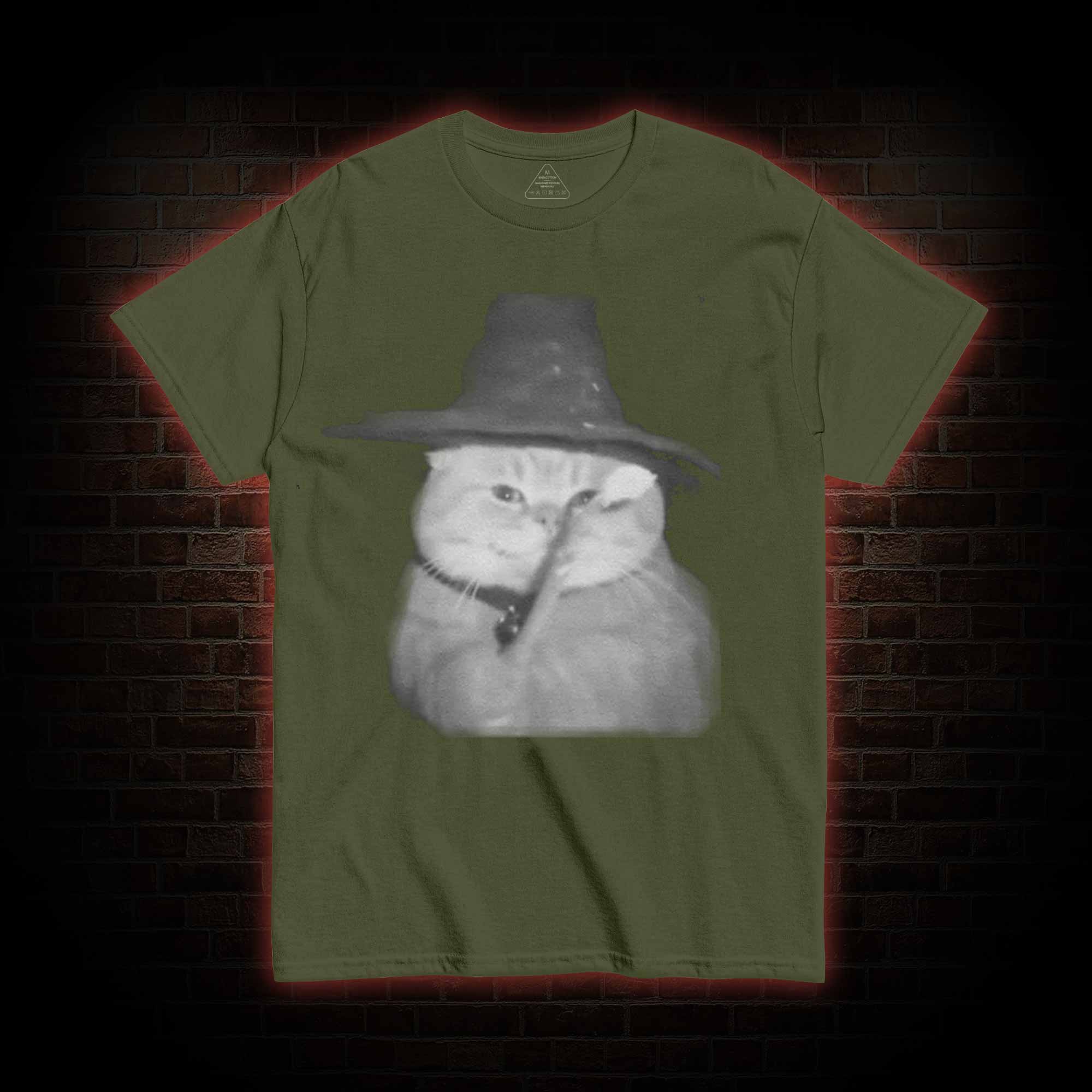 Cat Wizard Meme T-shirt