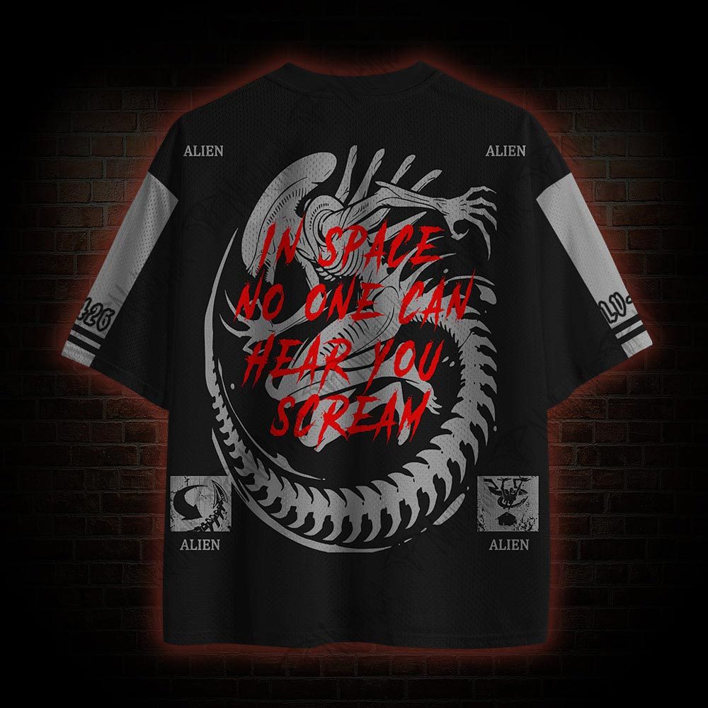 No One Can Hear You Scream Mesh Jersey