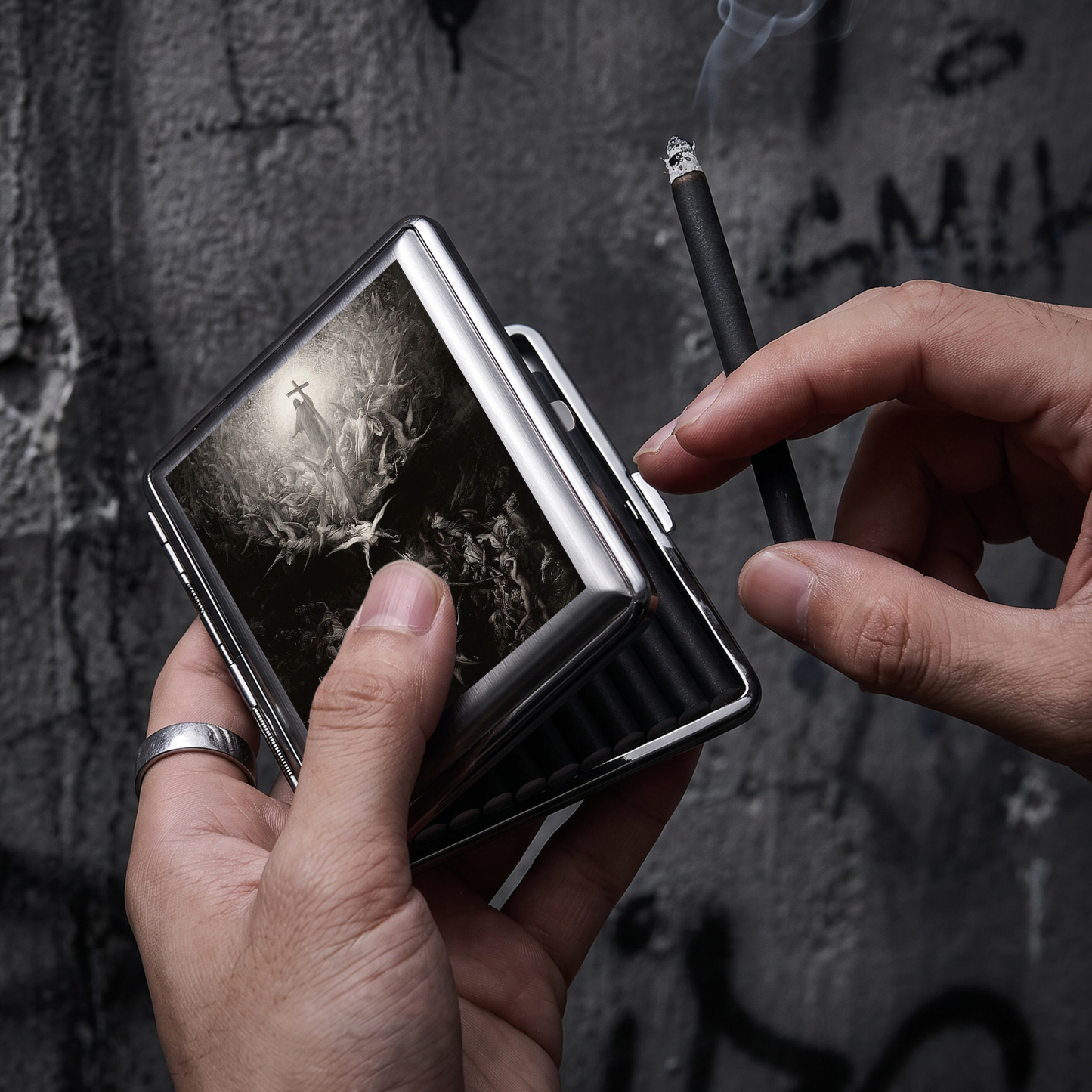 Dispel The Darkness Compressed Cigarette Box