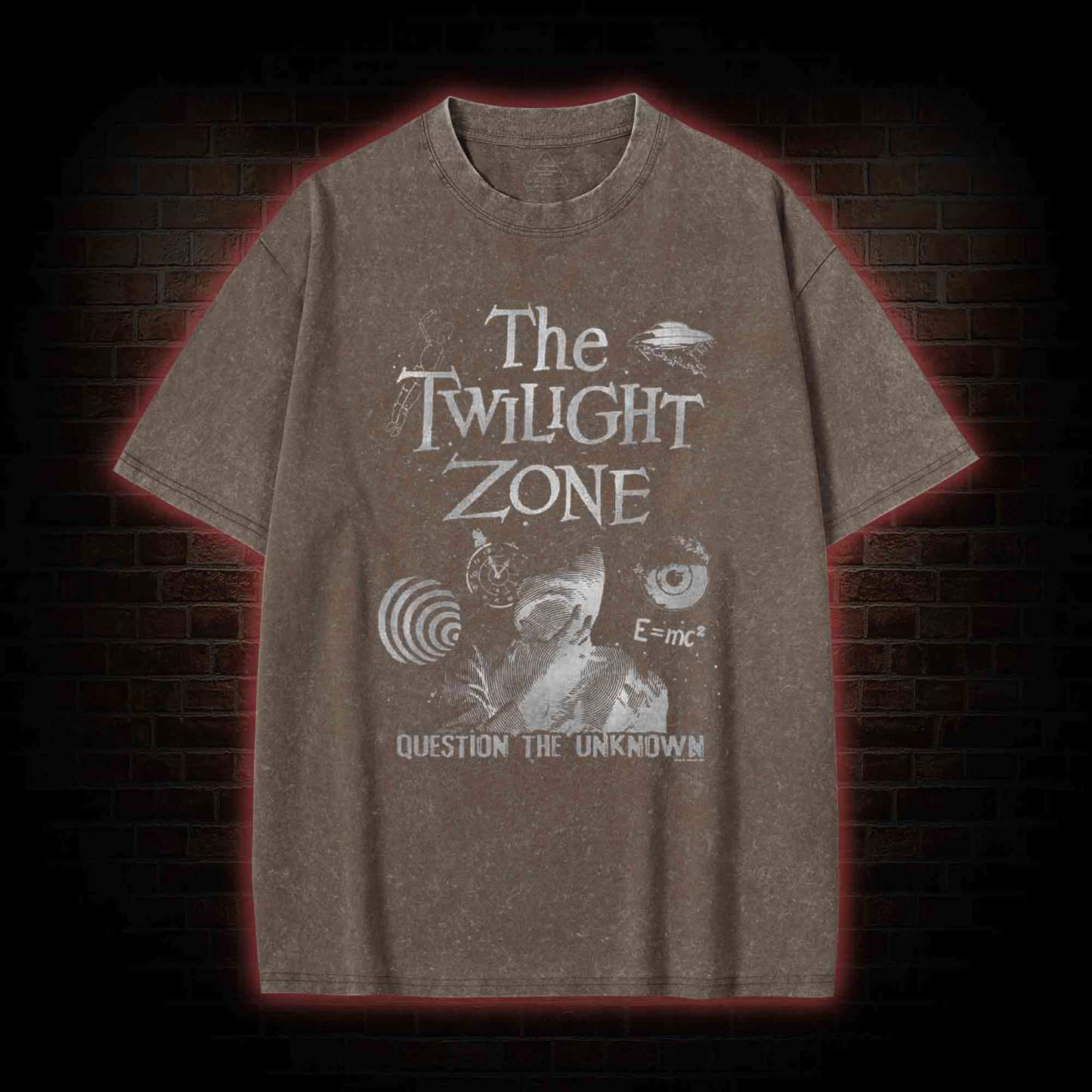 Question the Unknown Washed T-shirt