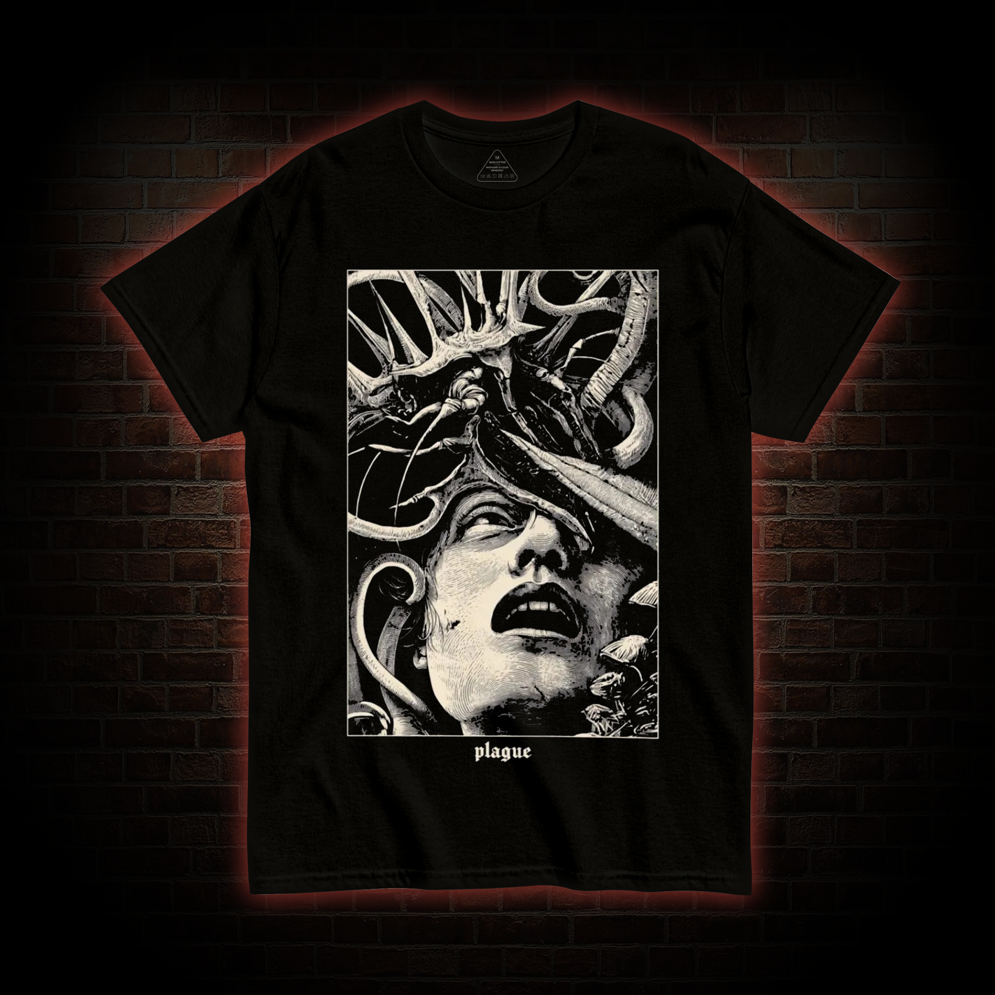 Gothic Parasite Attack T-shirt