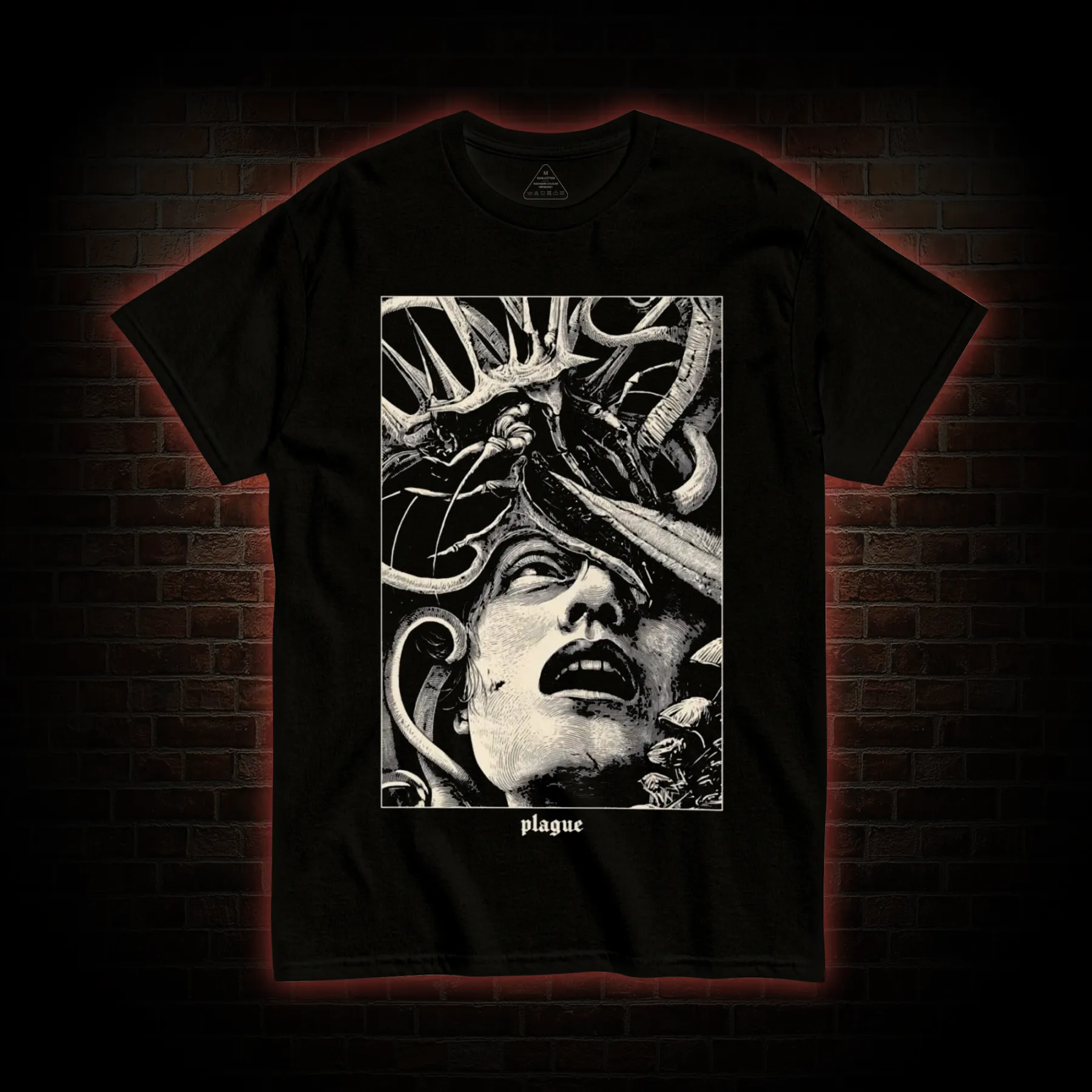 Gothic Parasite Attack T-shirt