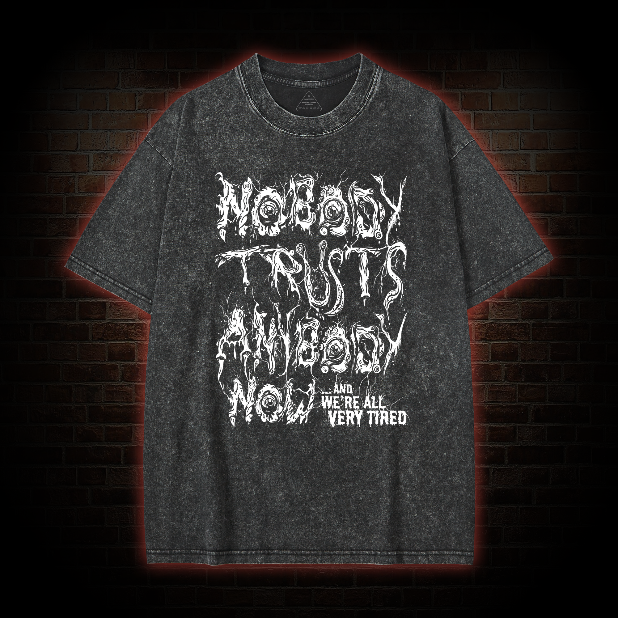 Isolation, Alienation Washed T-shirt