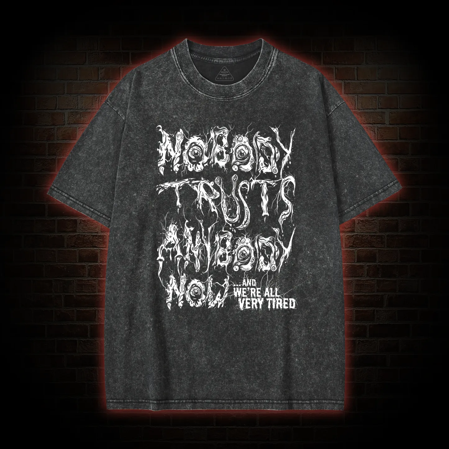 Isolation, Alienation Washed T-shirt