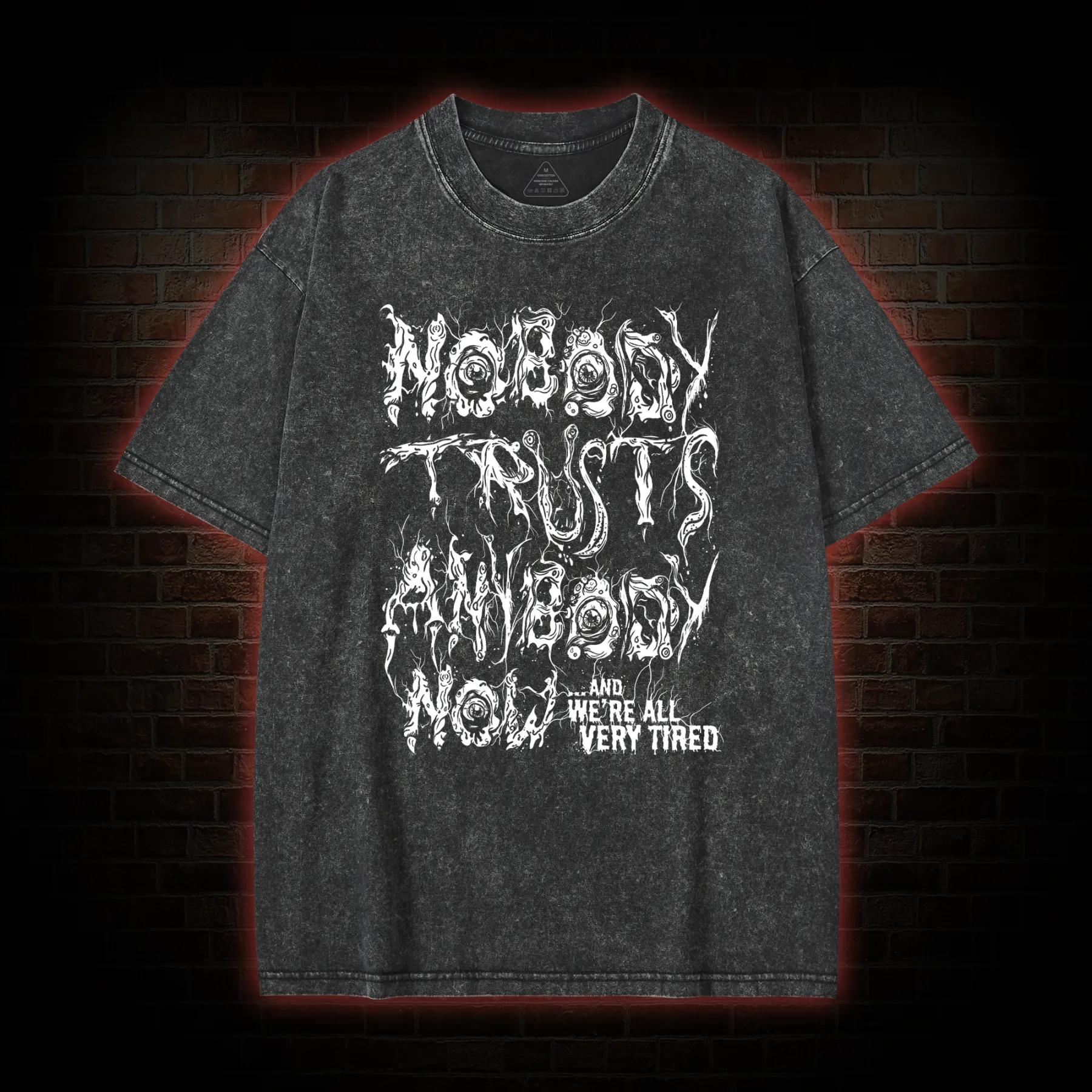 Isolation, Alienation Washed T-shirt