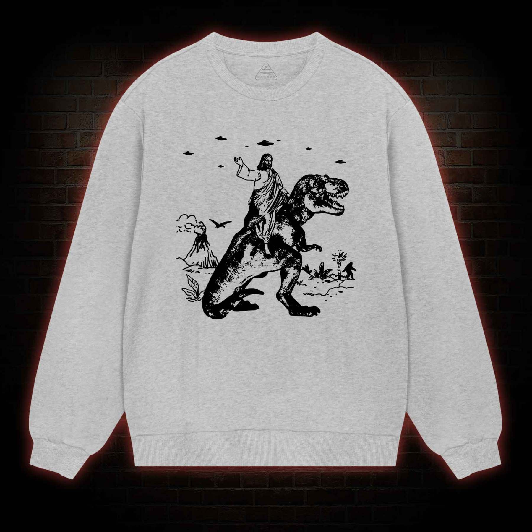 T-rex Jesus Sweatshirt