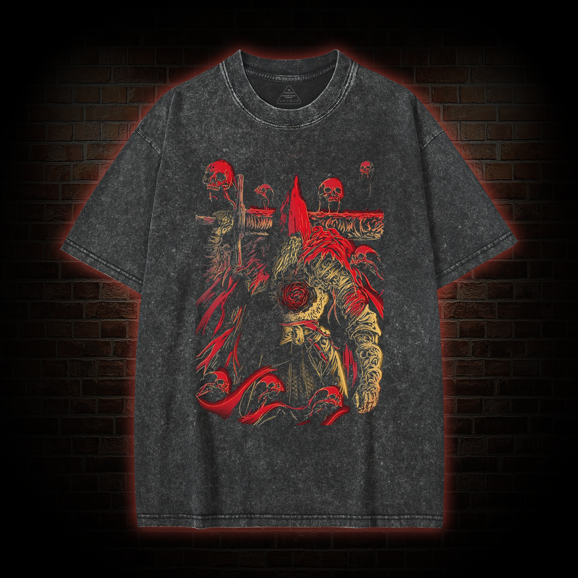 Dark Warrior Washed T-shirt