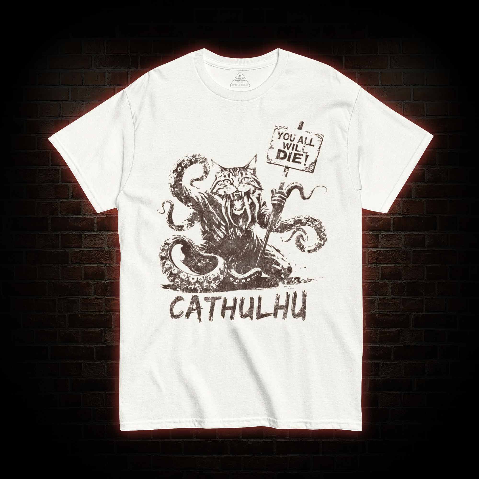 Cathulhu Retro T-shirt 