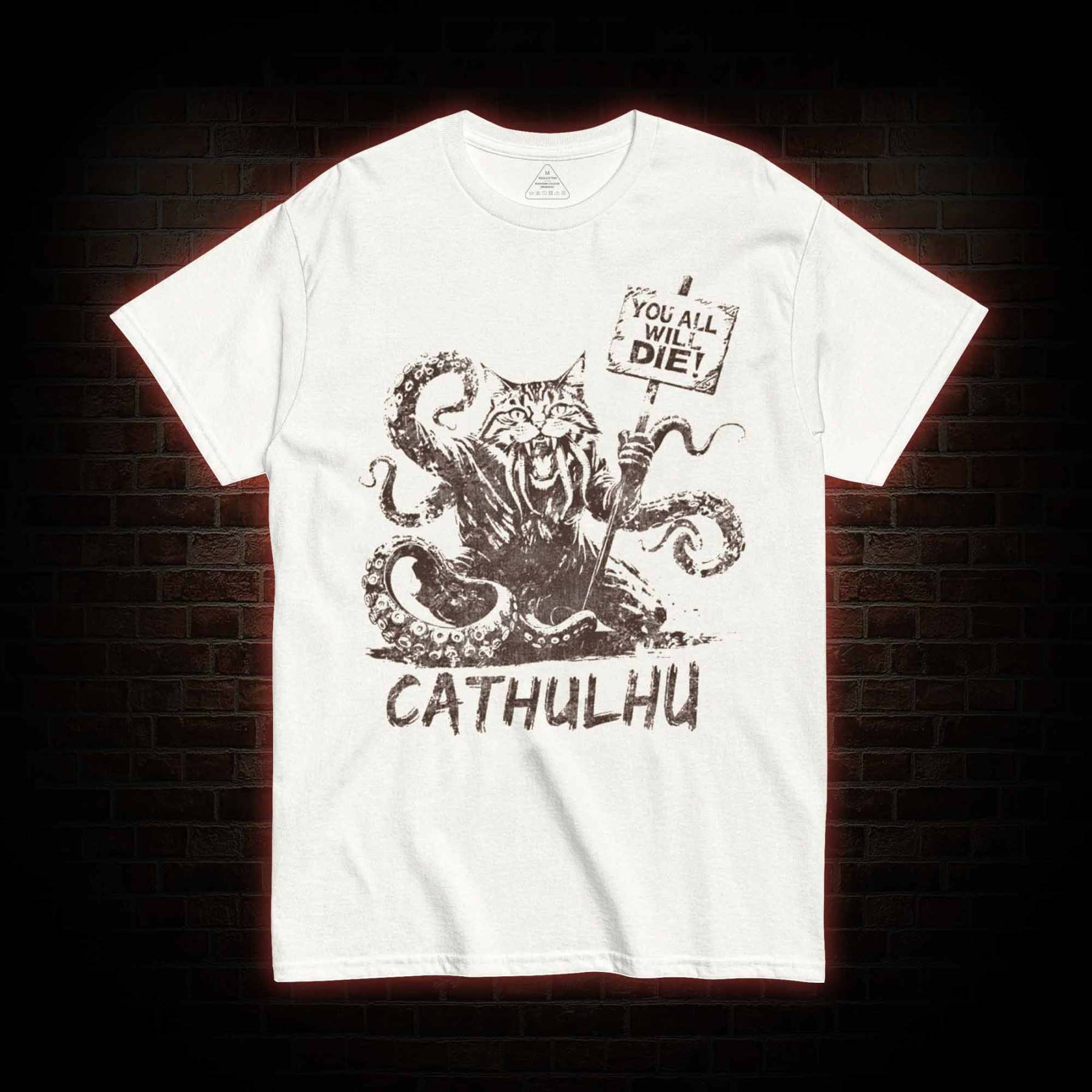 Cathulhu Retro T-shirt 