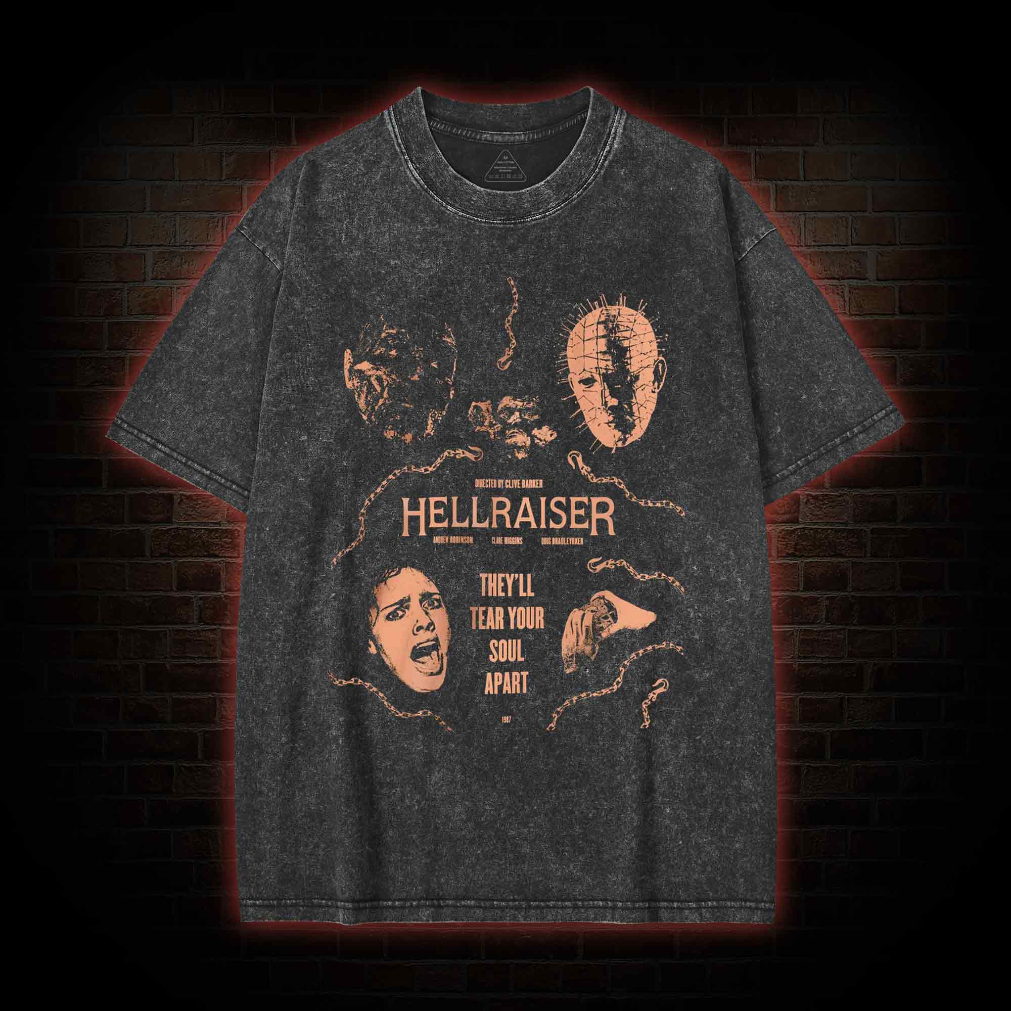 They'll Tear Your Soul Apart Washed T-shirt