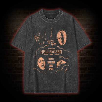 They'll Tear Your Soul Apart Washed T-shirt