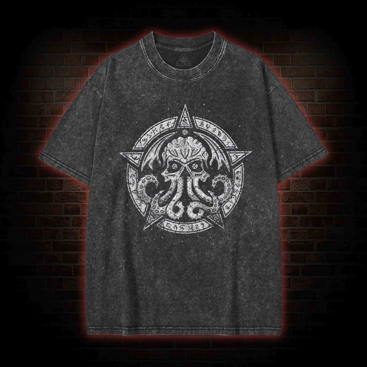 Cthulhu Fhtagn Vintage Washed T-shirt