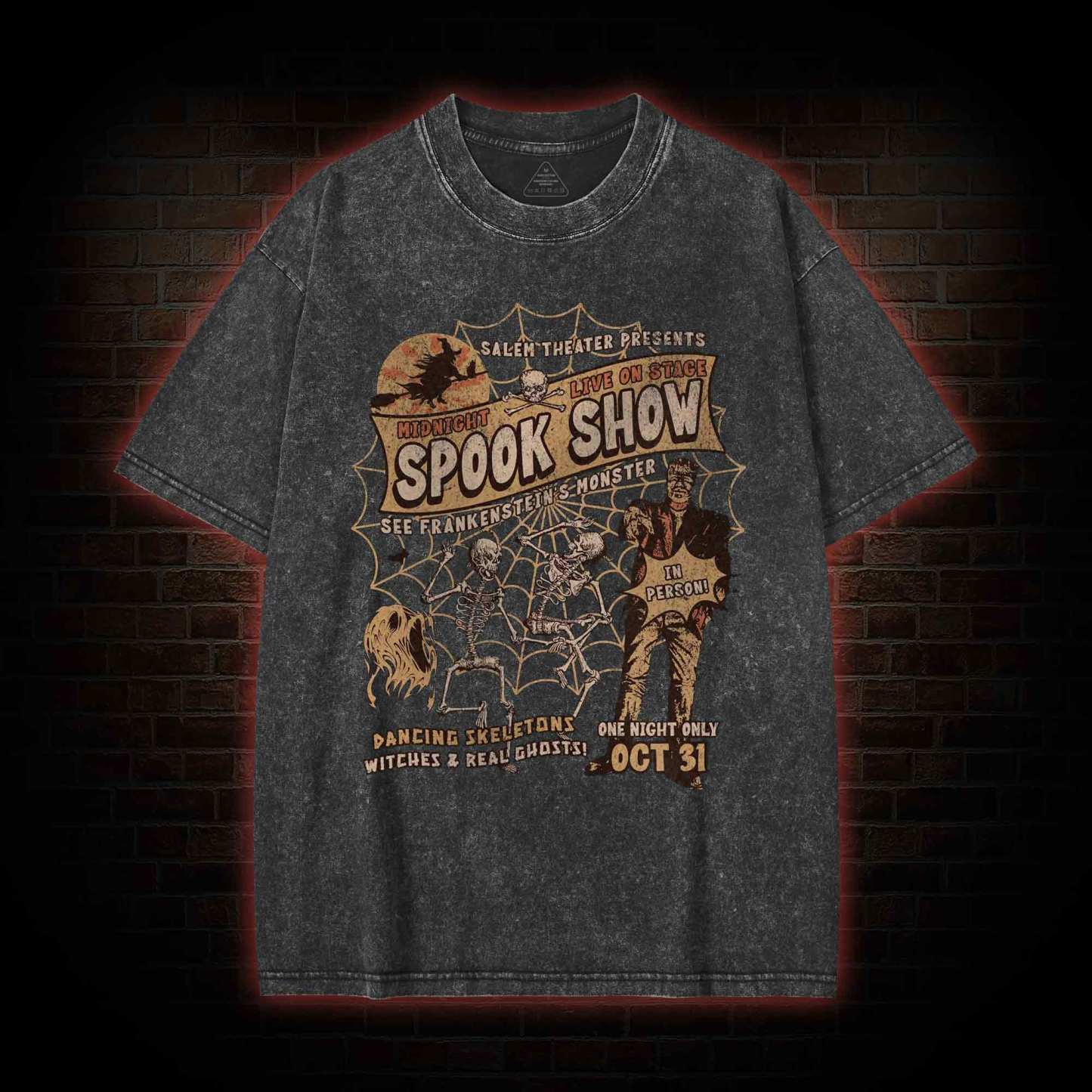 Monster Shows Washed T-shirt