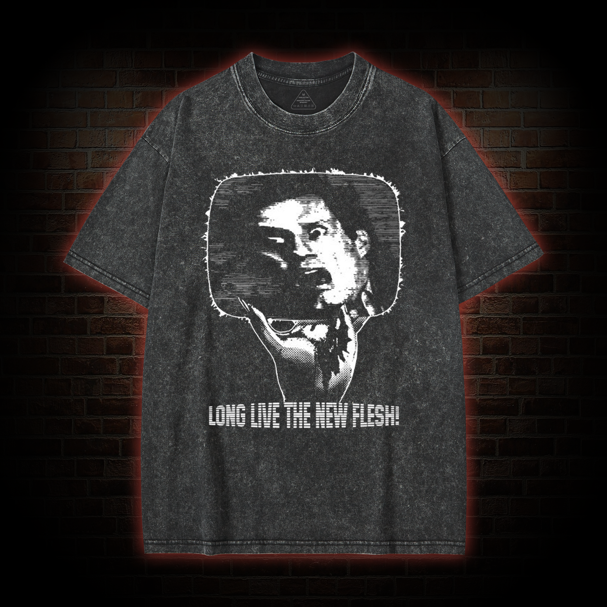 Media Madness Washed T-shirt