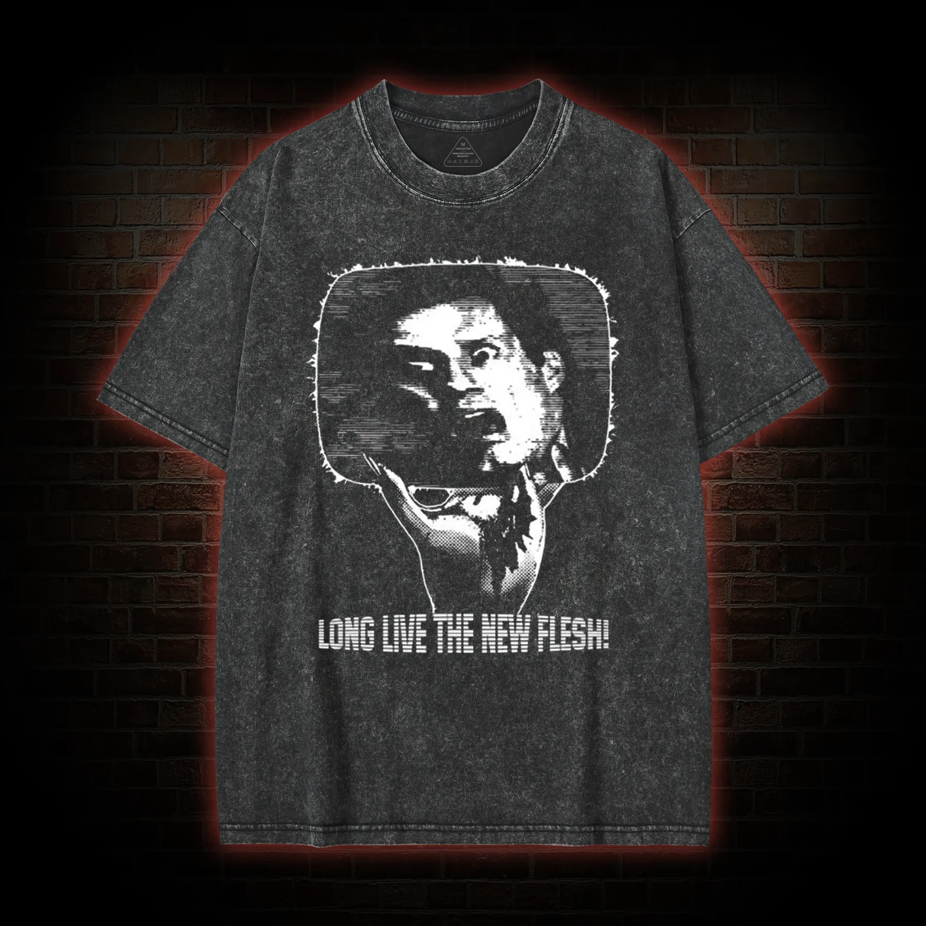 Media Madness Washed T-shirt