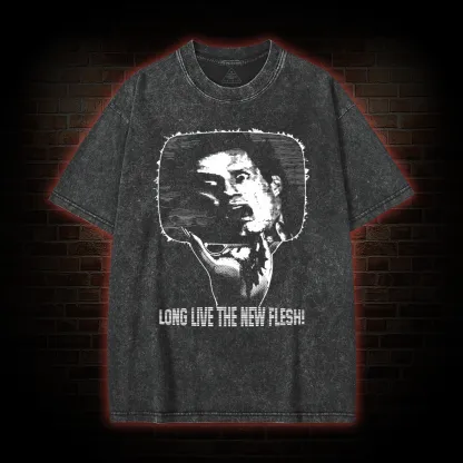 Media Madness Washed T-shirt