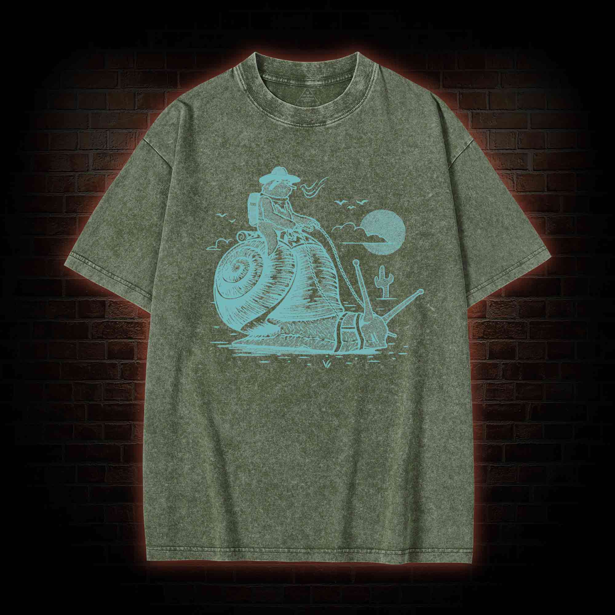 Slow Rider Washed T-shirt