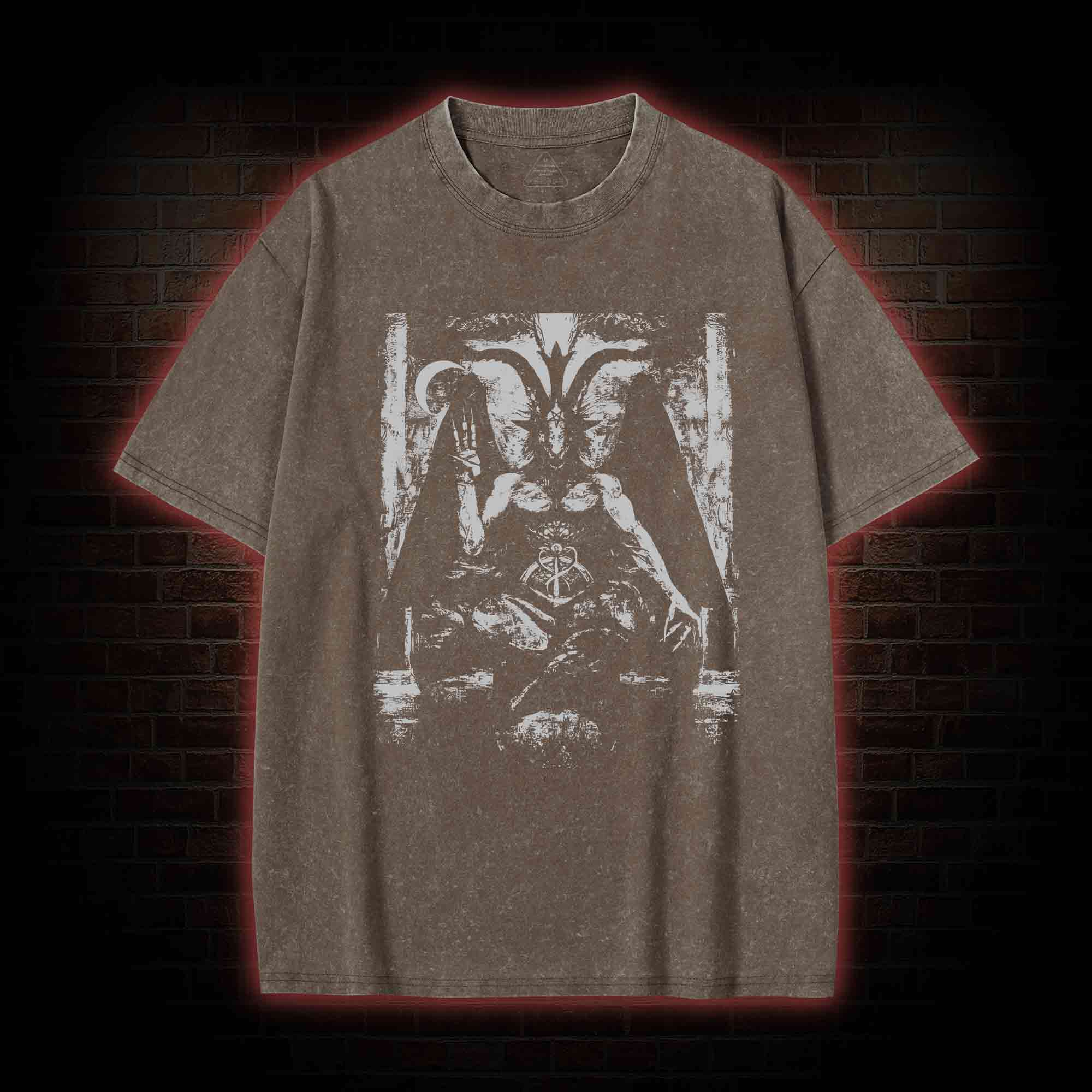 Demonic Goat Washed T-shirt