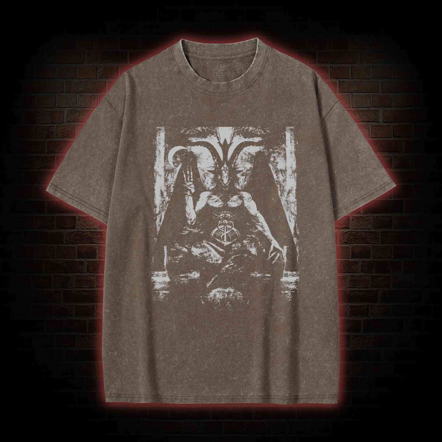 Demonic Goat Washed T-shirt