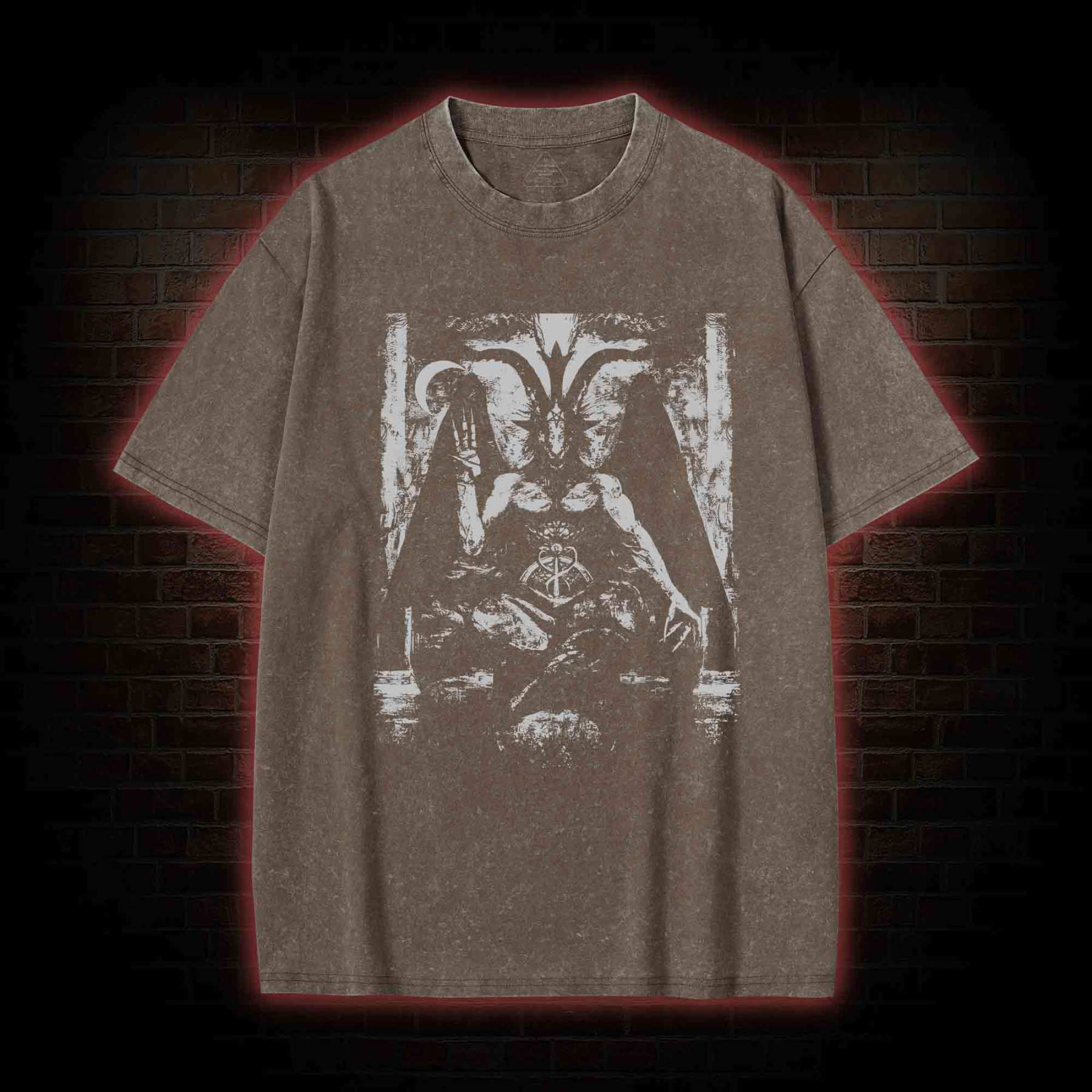 Demonic Goat Washed T-shirt