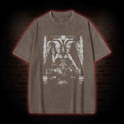 Demonic Goat Washed T-shirt