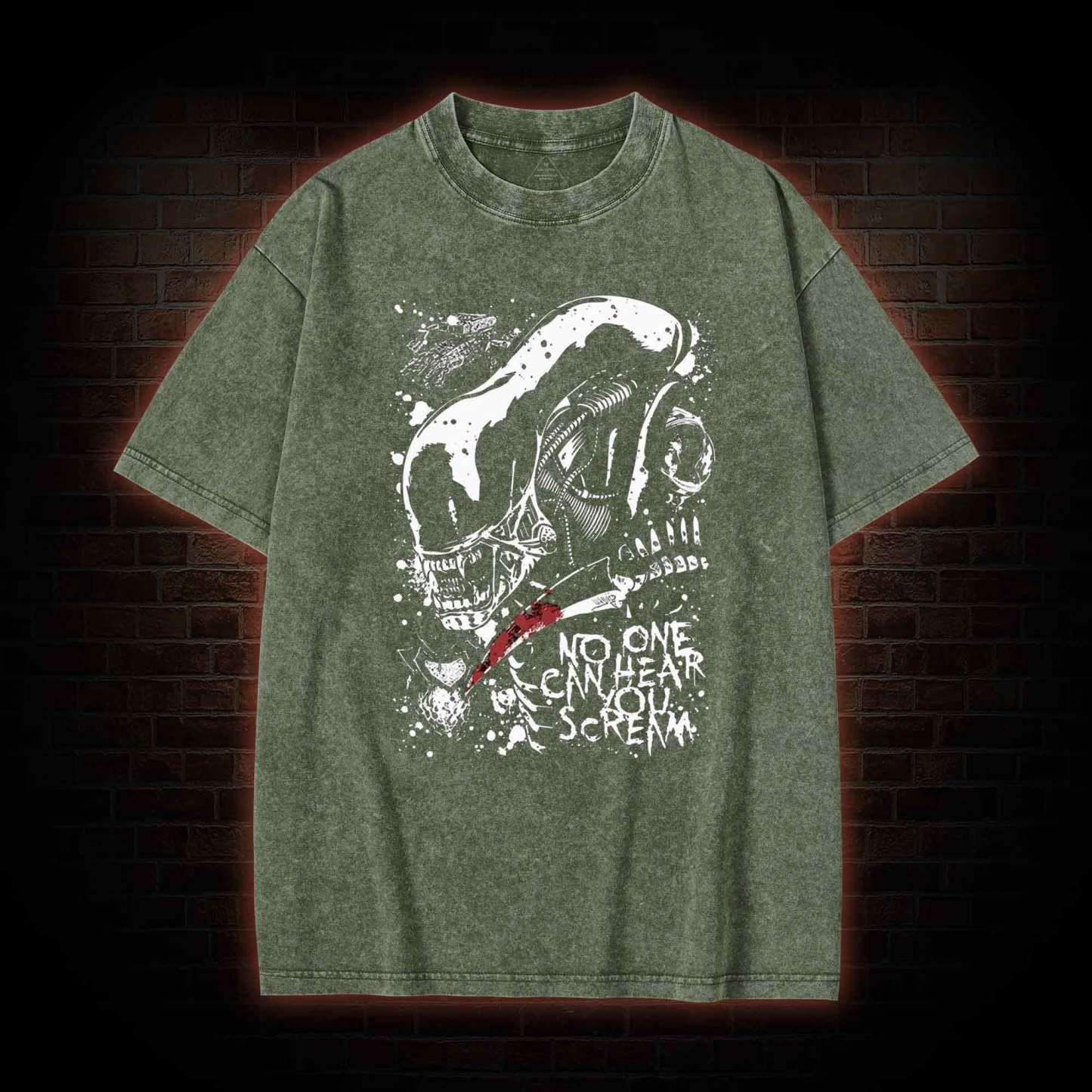 No One Can Hear Your Scream Washed T-shirt