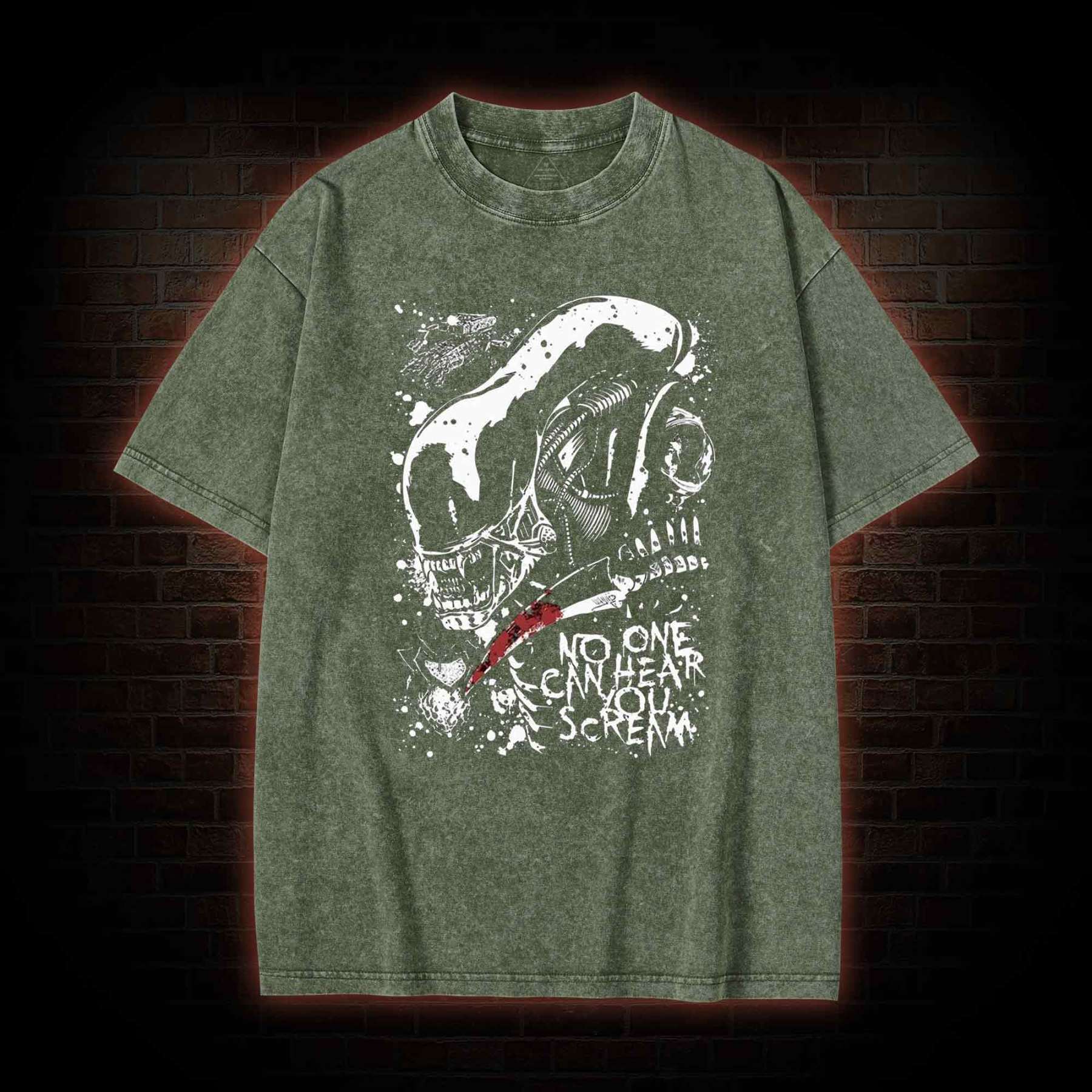 No One Can Hear Your Scream Washed T-shirt