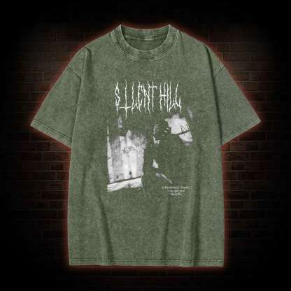 In My Restless Dreams I See That Town Washed T-shirt