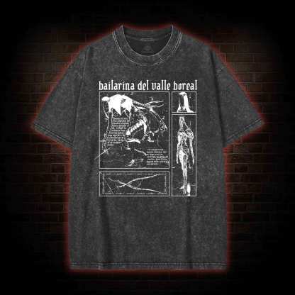 The Dancer of The Valley Washed T-shirt