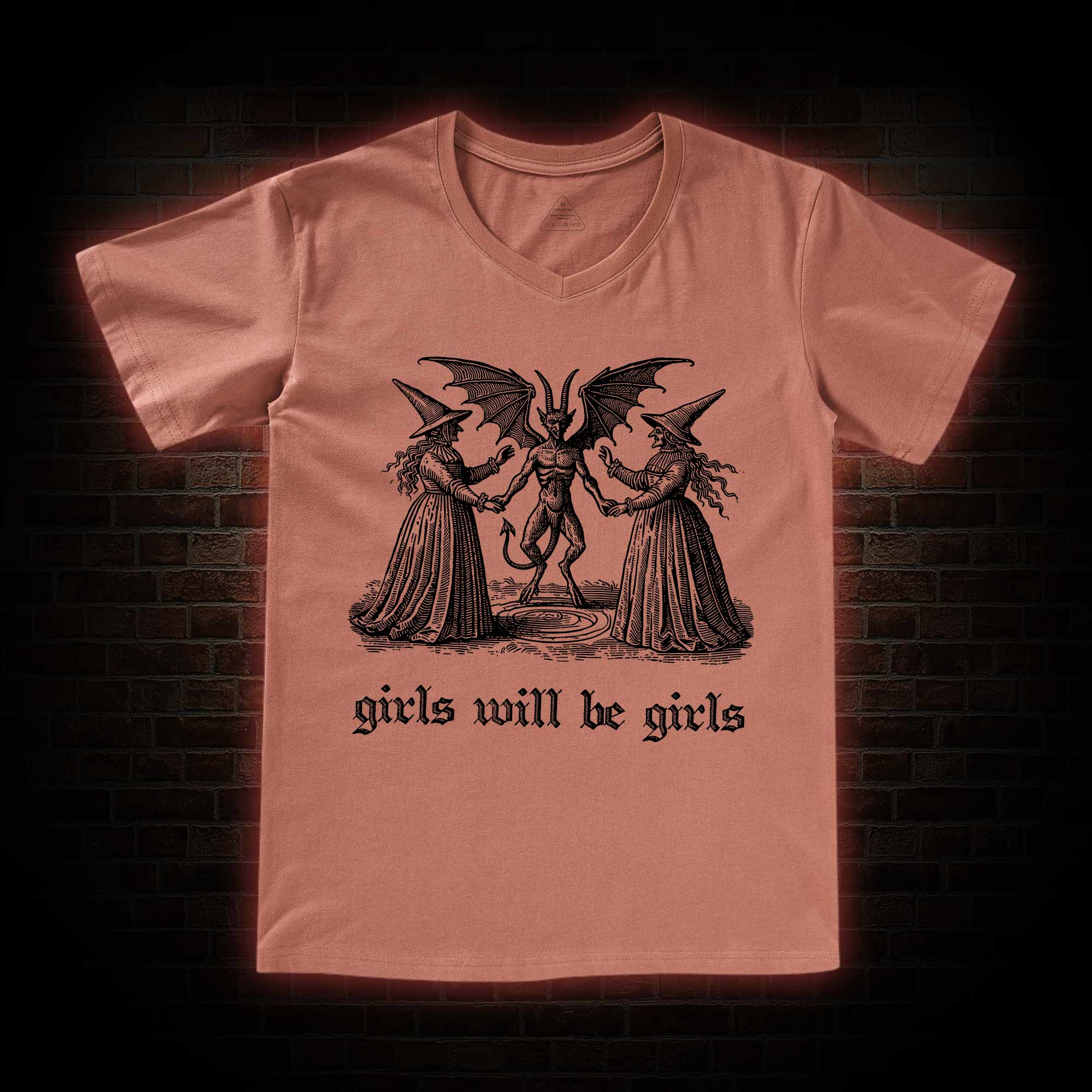Girls Will Be Girls I V-Neck Classic T-Shirt